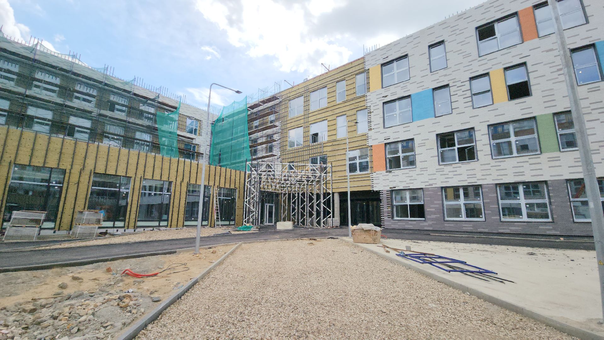 Стройка, Школа, Лобня,