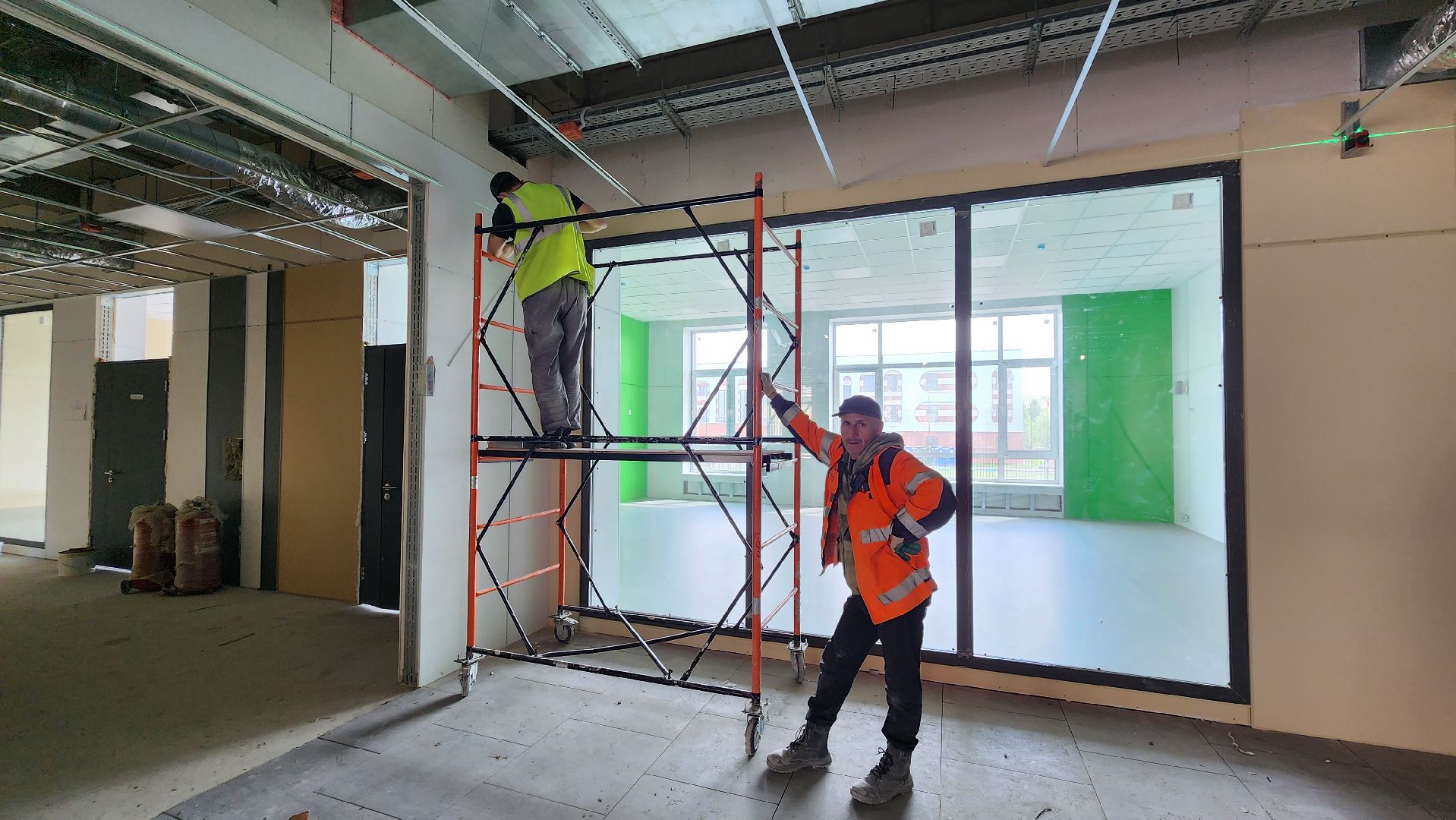 Стройка, Школа, Лобня,