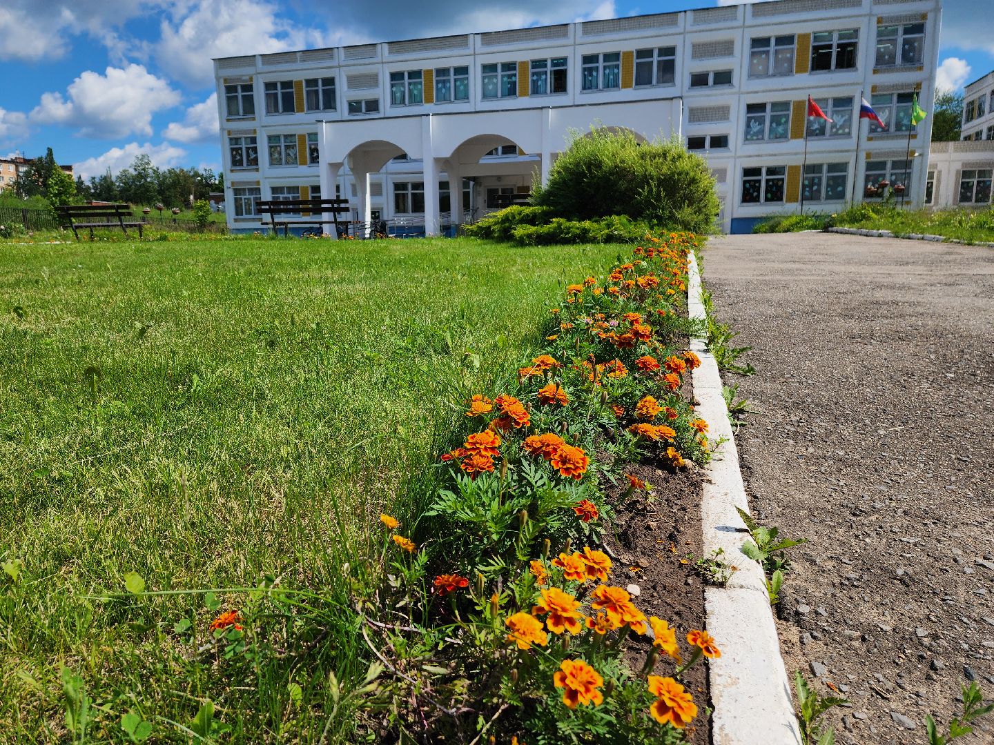 красноармейск, г.о. пушкинский, трудовые бригады, ремонт в школе,