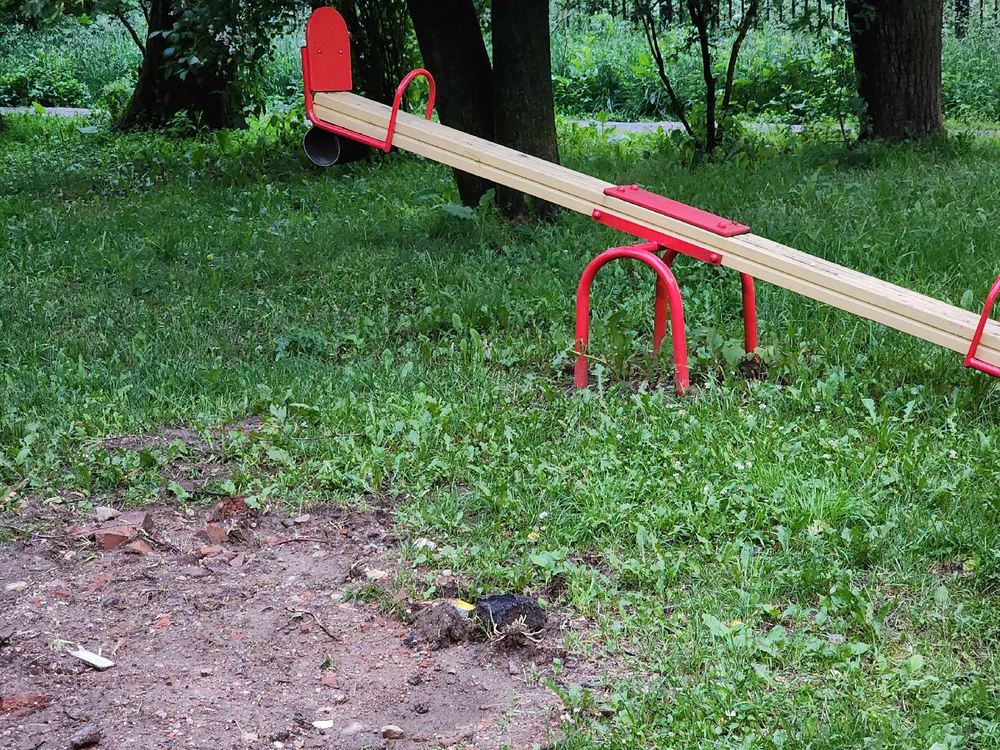 долгопрудный, мбу благоустройство, план добрых дел, детская площадка, горка, демонтаж,