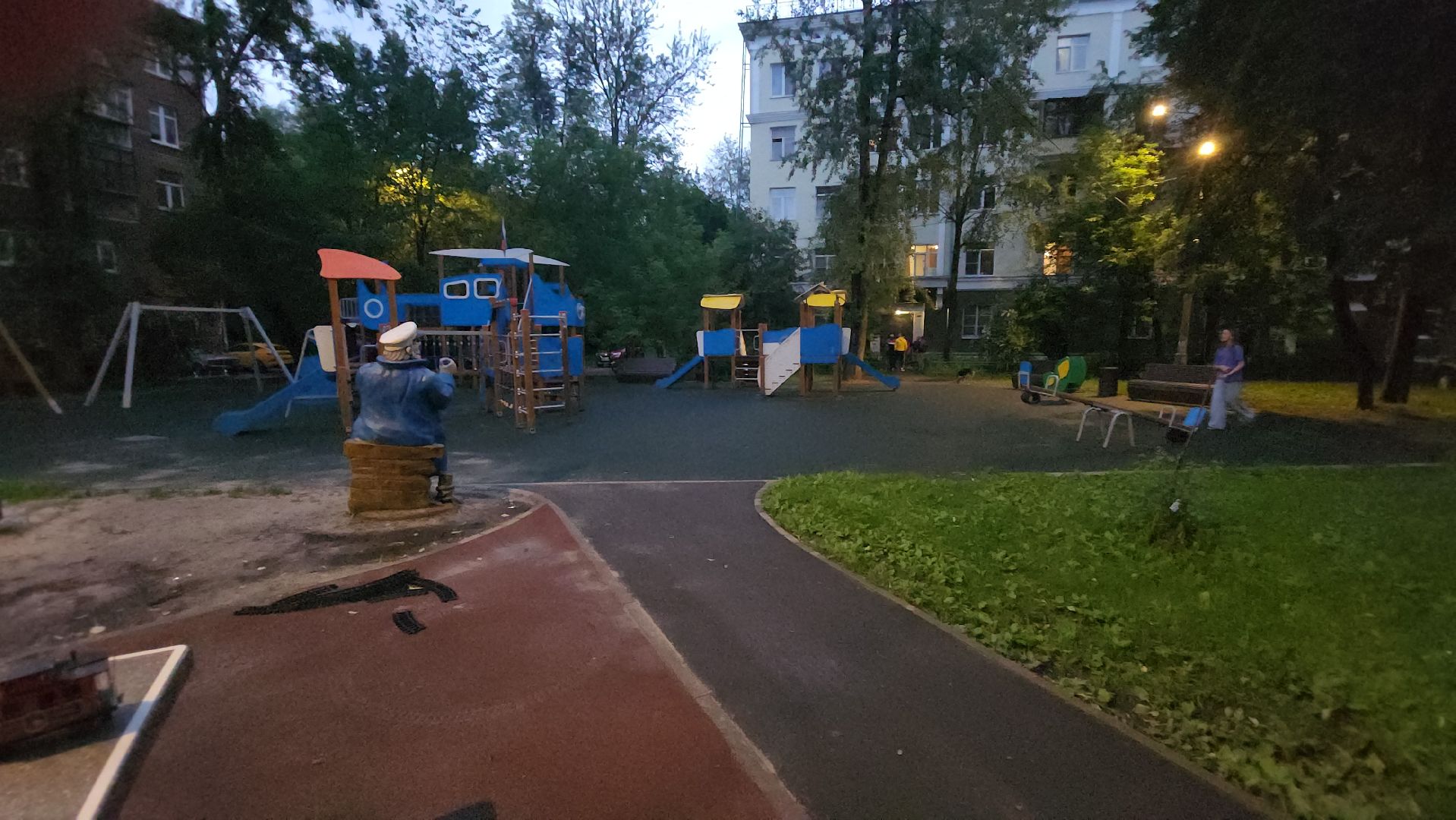 долгопрудный, мбу благоустройство, план добрых дел, детская площадка, горка, демонтаж,