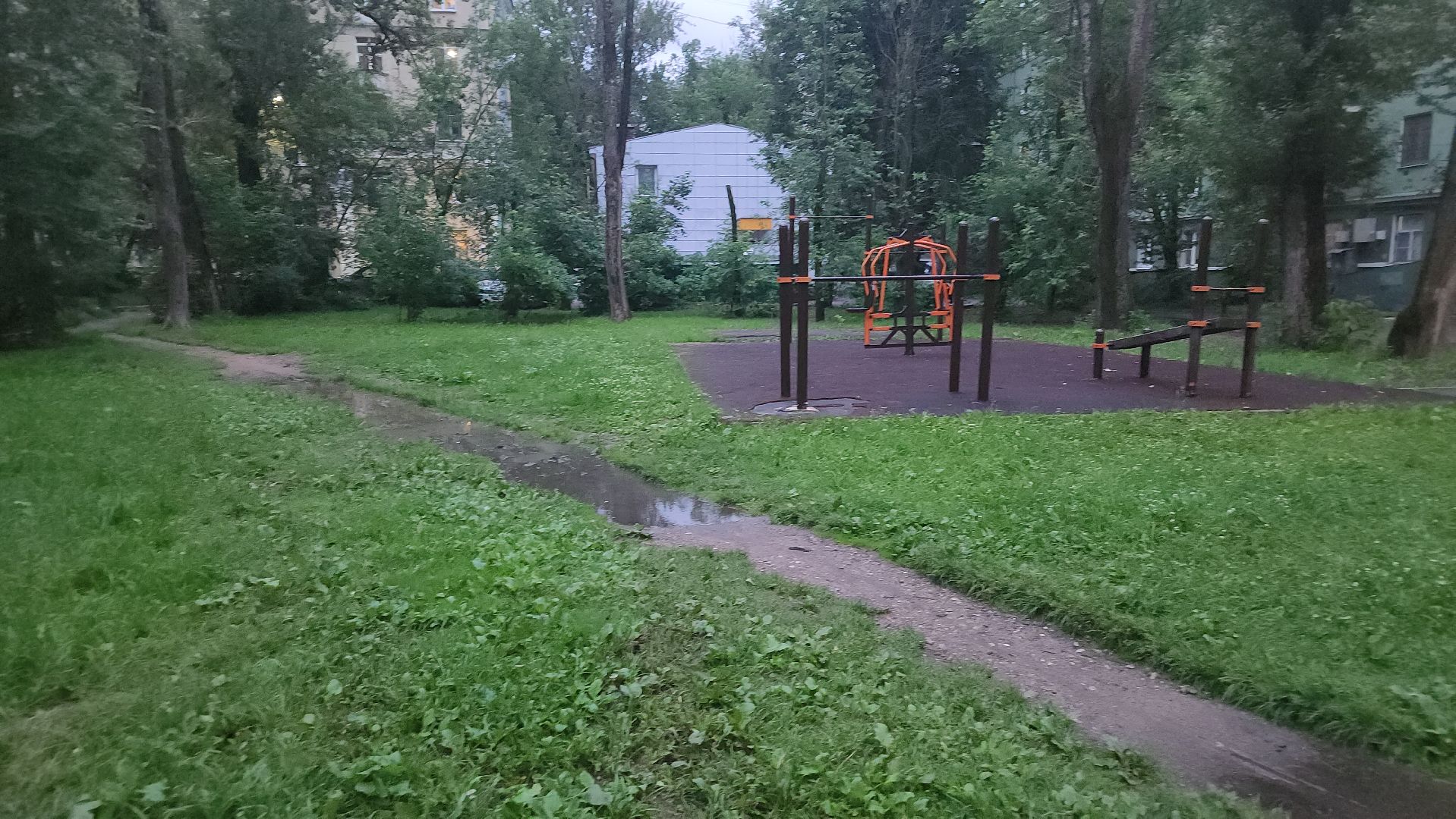 долгопрудный, мбу благоустройство, план добрых дел, детская площадка, горка, демонтаж,