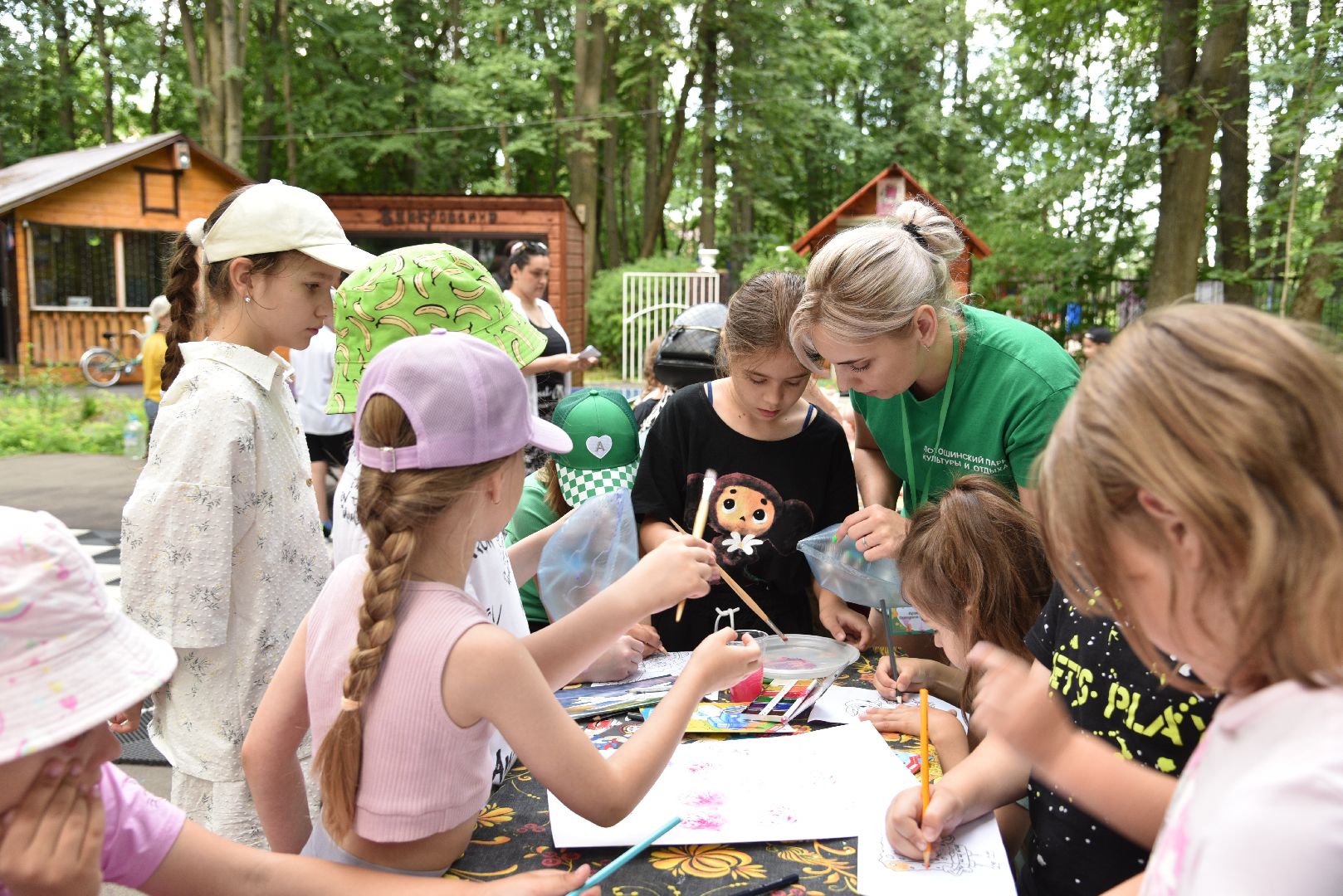 лотошино, лотошинский парк, дети, детский лагерь, парки подмосковья,