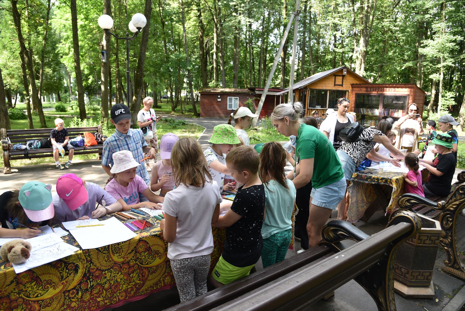 лотошино, лотошинский парк, дети, детский лагерь, парки подмосковья,