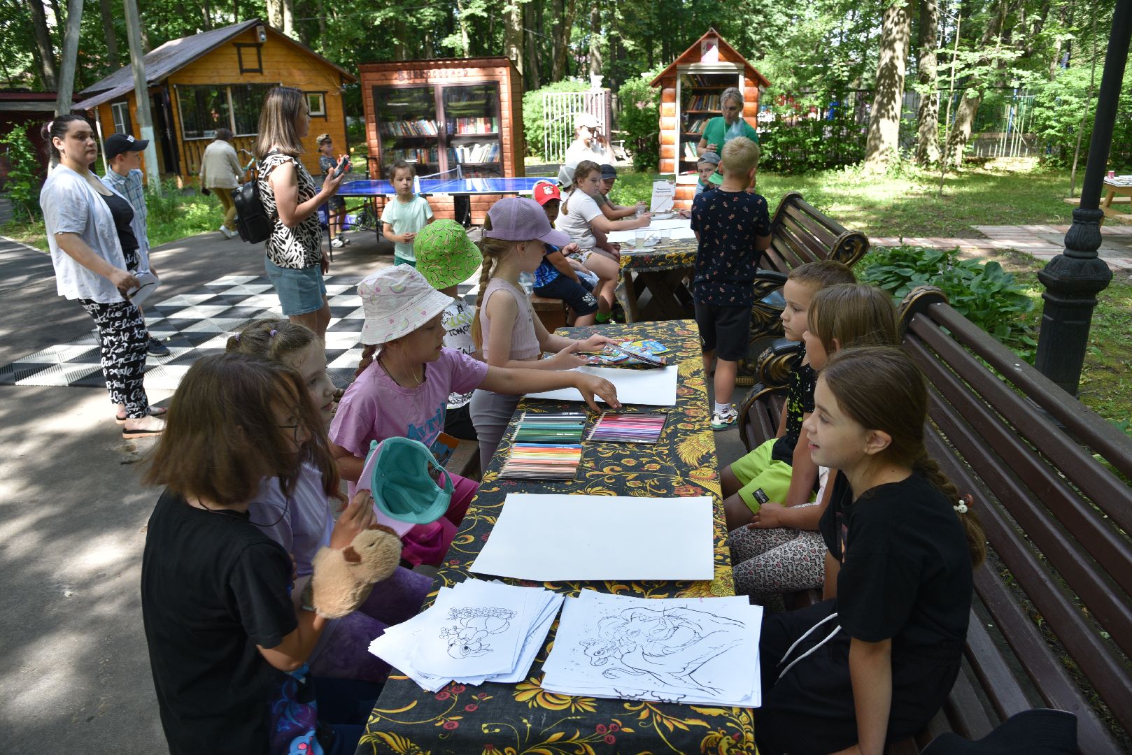 лотошино, лотошинский парк, дети, детский лагерь, парки подмосковья,