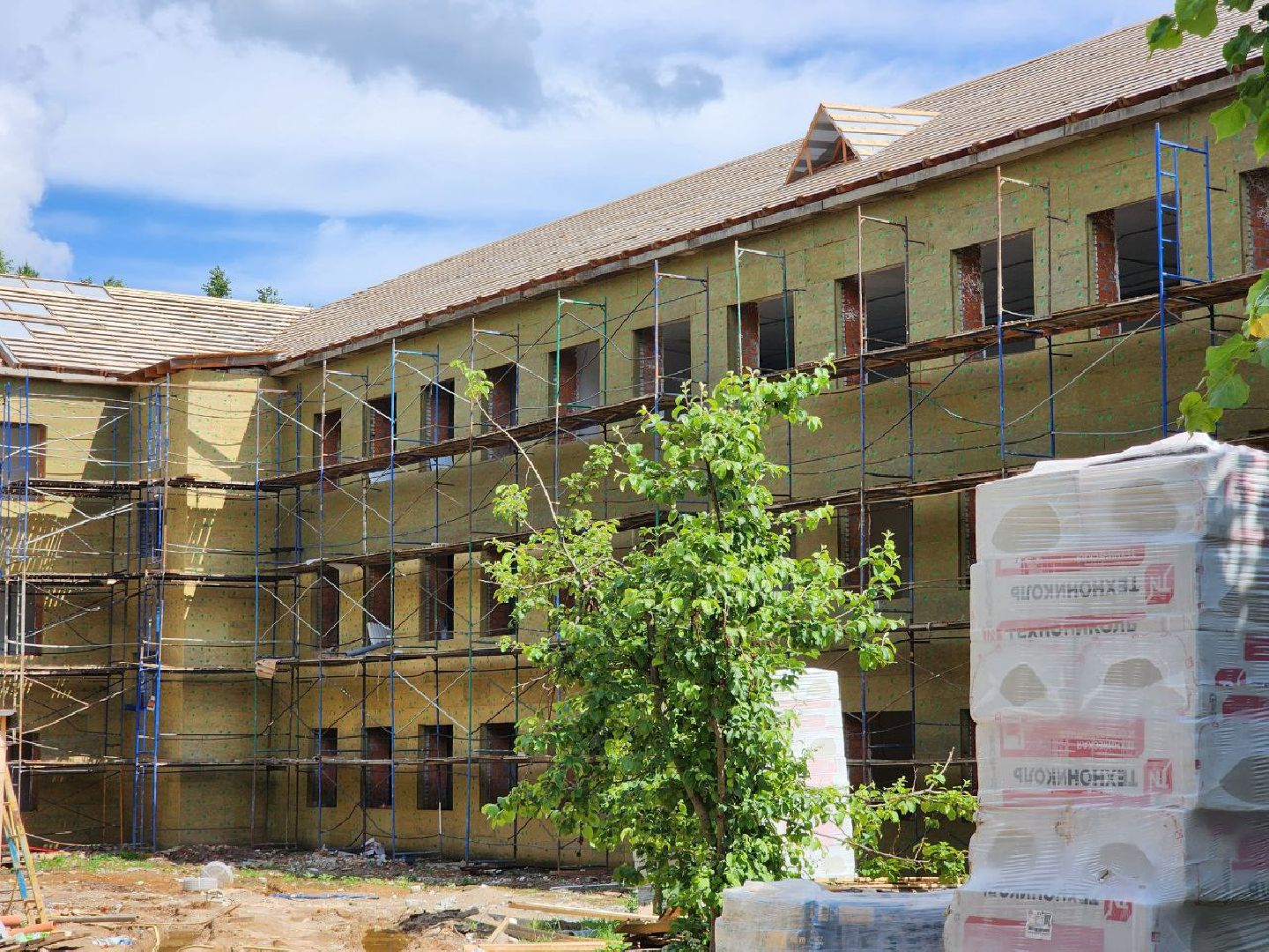 Солнечногорск, Ремонт, Капитальный ремонт, Школа, Рабочие,