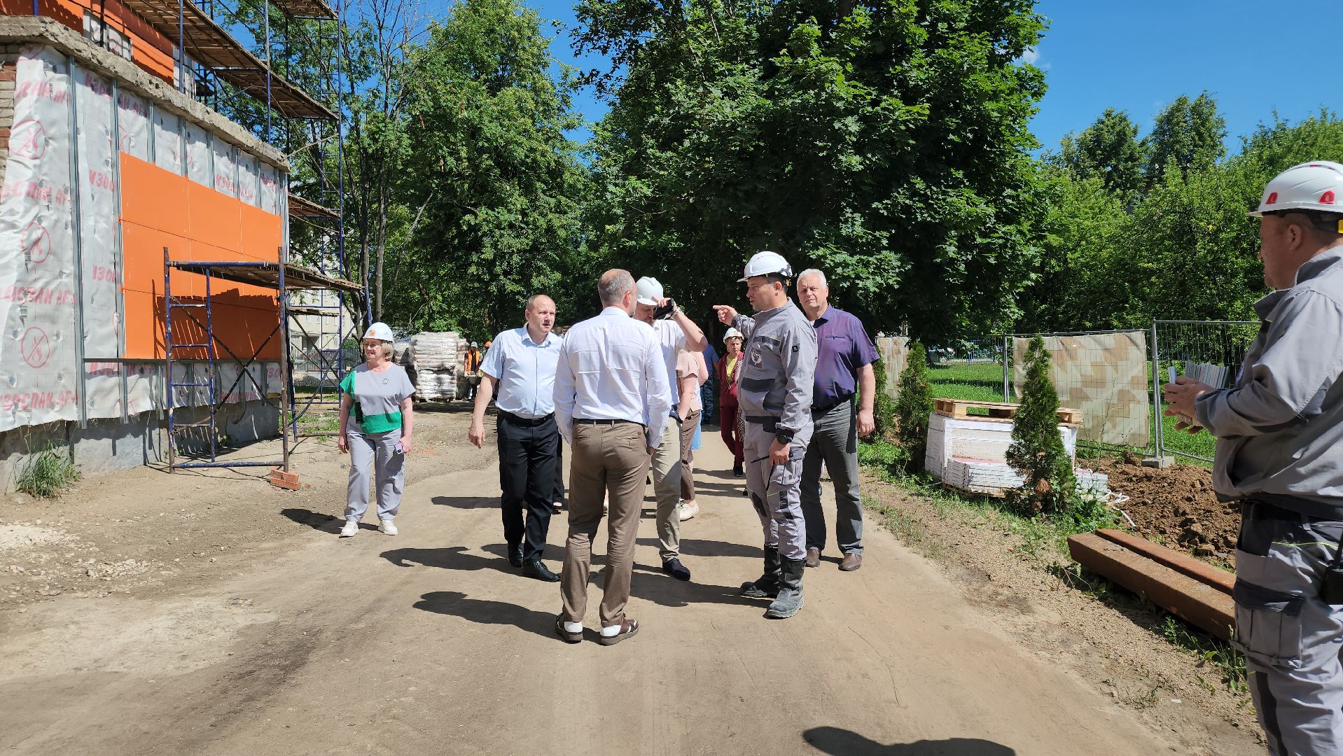 кашира, ожерелье, капитальный ремонт школы, школа 10, фасадные работы, кровля, окна пвх, инженерные системы, благоустройство,