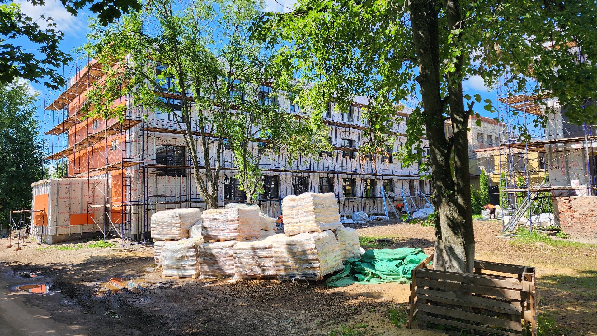 кашира, ожерелье, капитальный ремонт школы, школа 10, фасадные работы, кровля, окна пвх, инженерные системы, благоустройство,