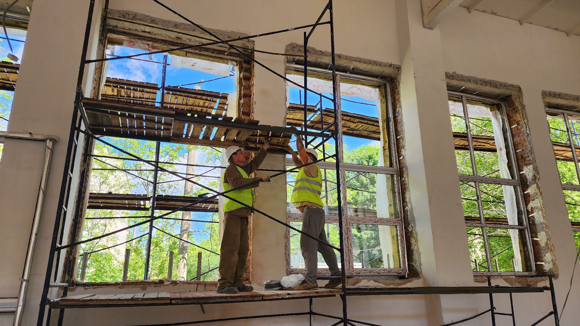 кашира, ожерелье, капитальный ремонт школы, школа 10, фасадные работы, кровля, окна пвх, инженерные системы, благоустройство,