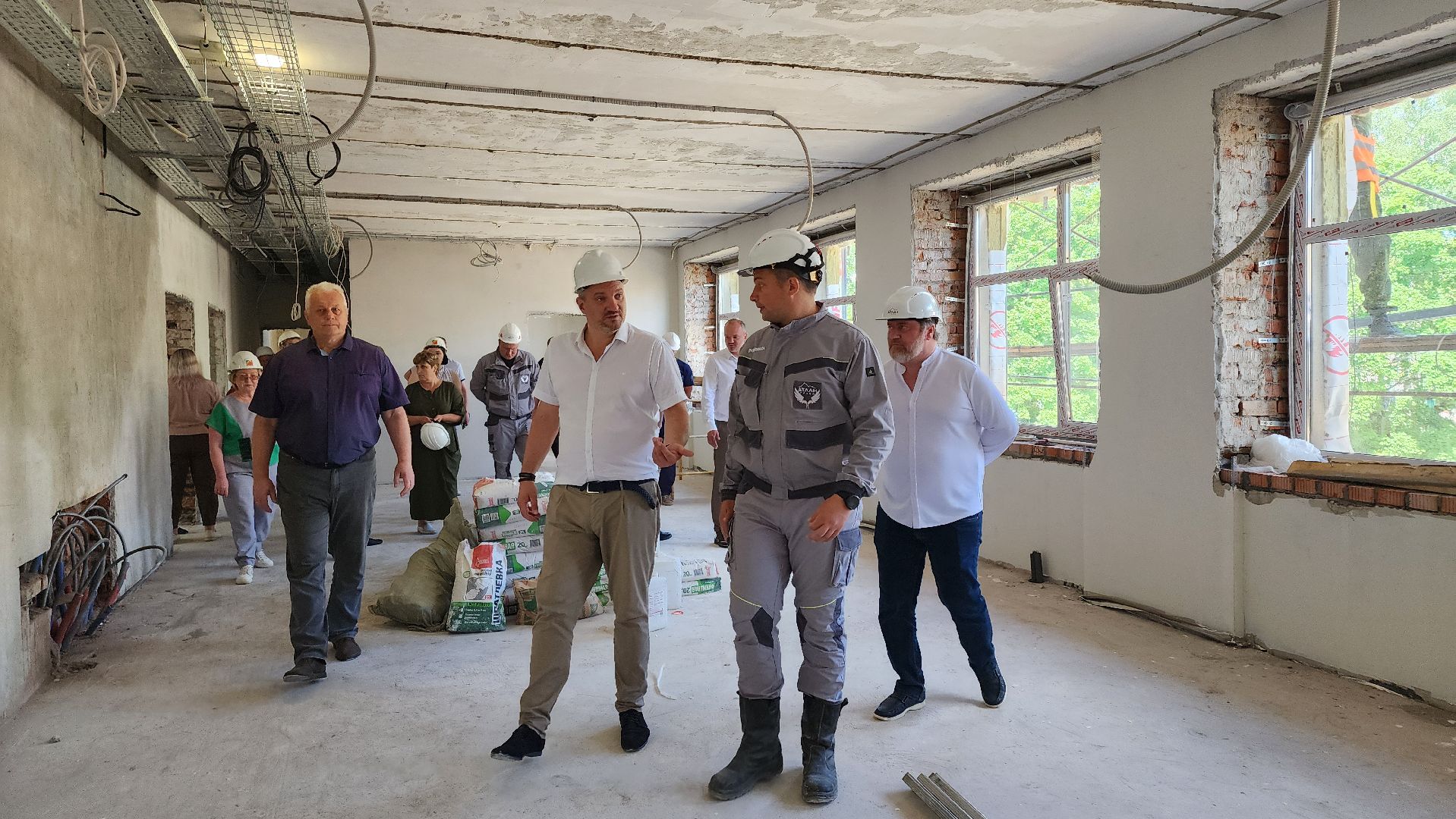 кашира, ожерелье, капитальный ремонт школы, школа 10, фасадные работы, кровля, окна пвх, инженерные системы, благоустройство,