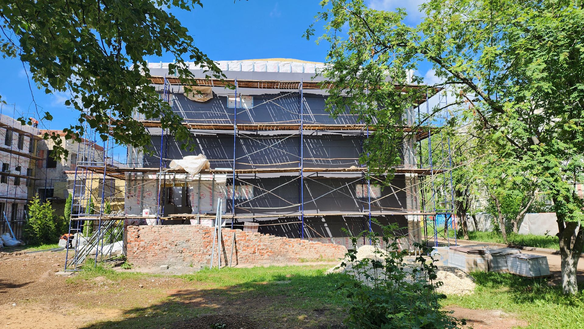 кашира, ожерелье, капитальный ремонт школы, школа 10, фасадные работы, кровля, окна пвх, инженерные системы, благоустройство,