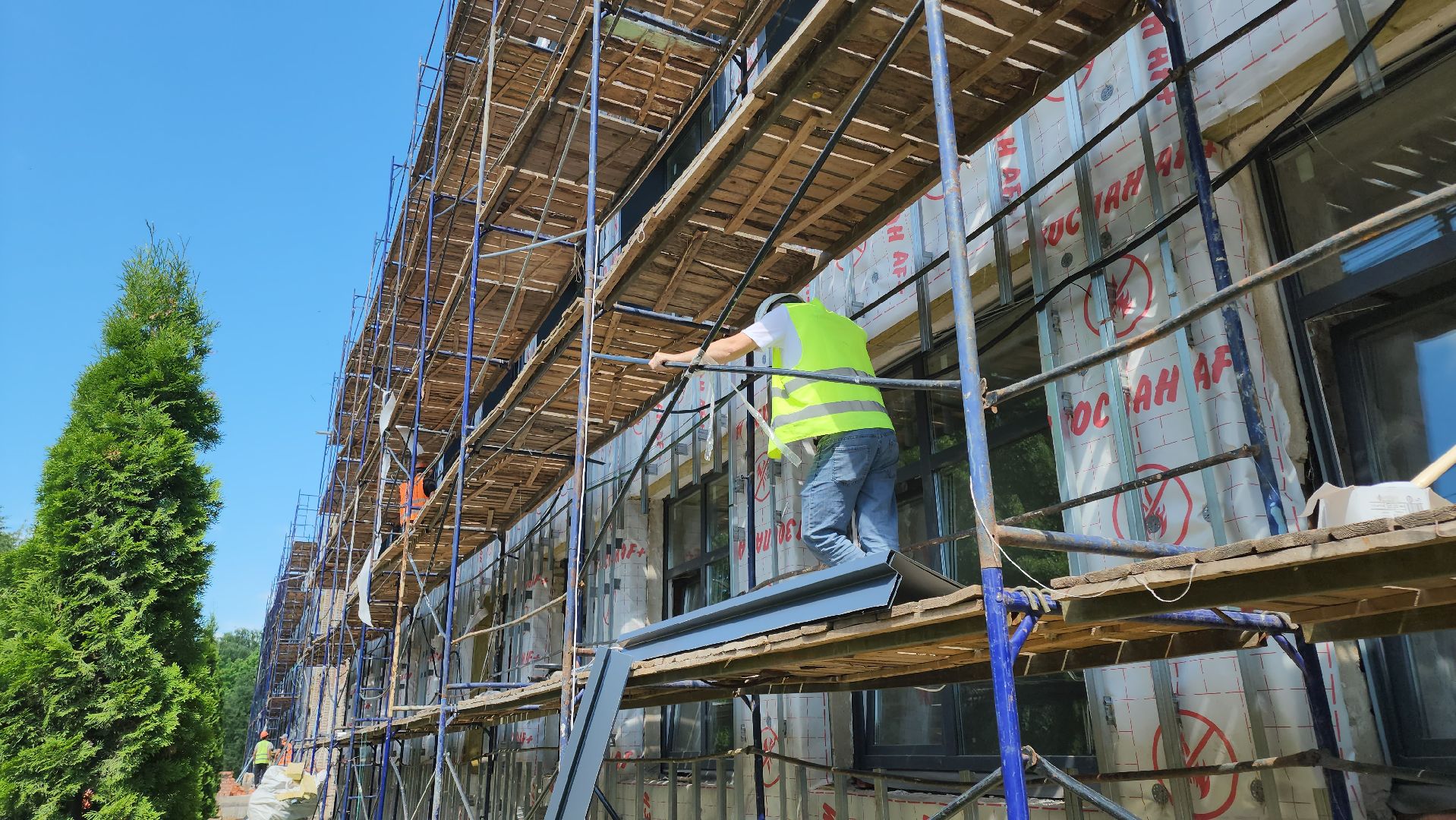 кашира, ожерелье, капитальный ремонт школы, школа 10, фасадные работы, кровля, окна пвх, инженерные системы, благоустройство,