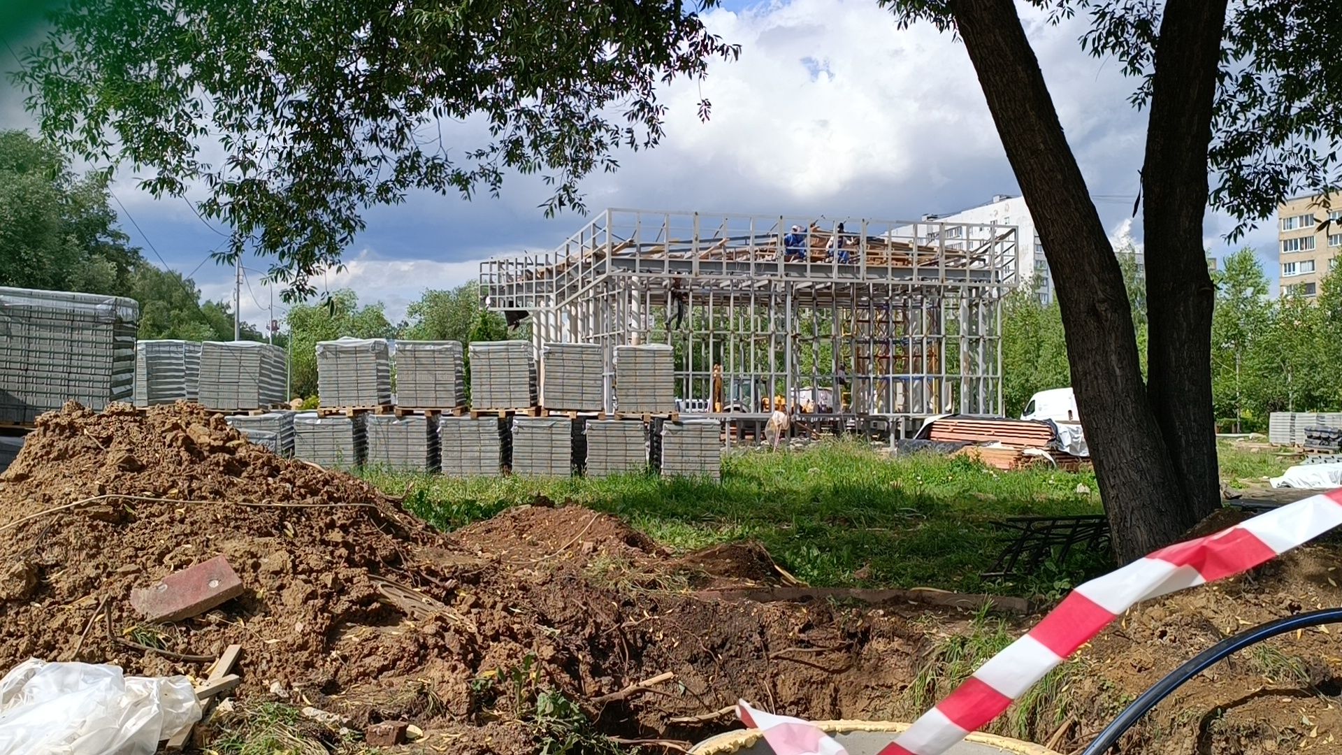 парк, реконструкция, лобня,