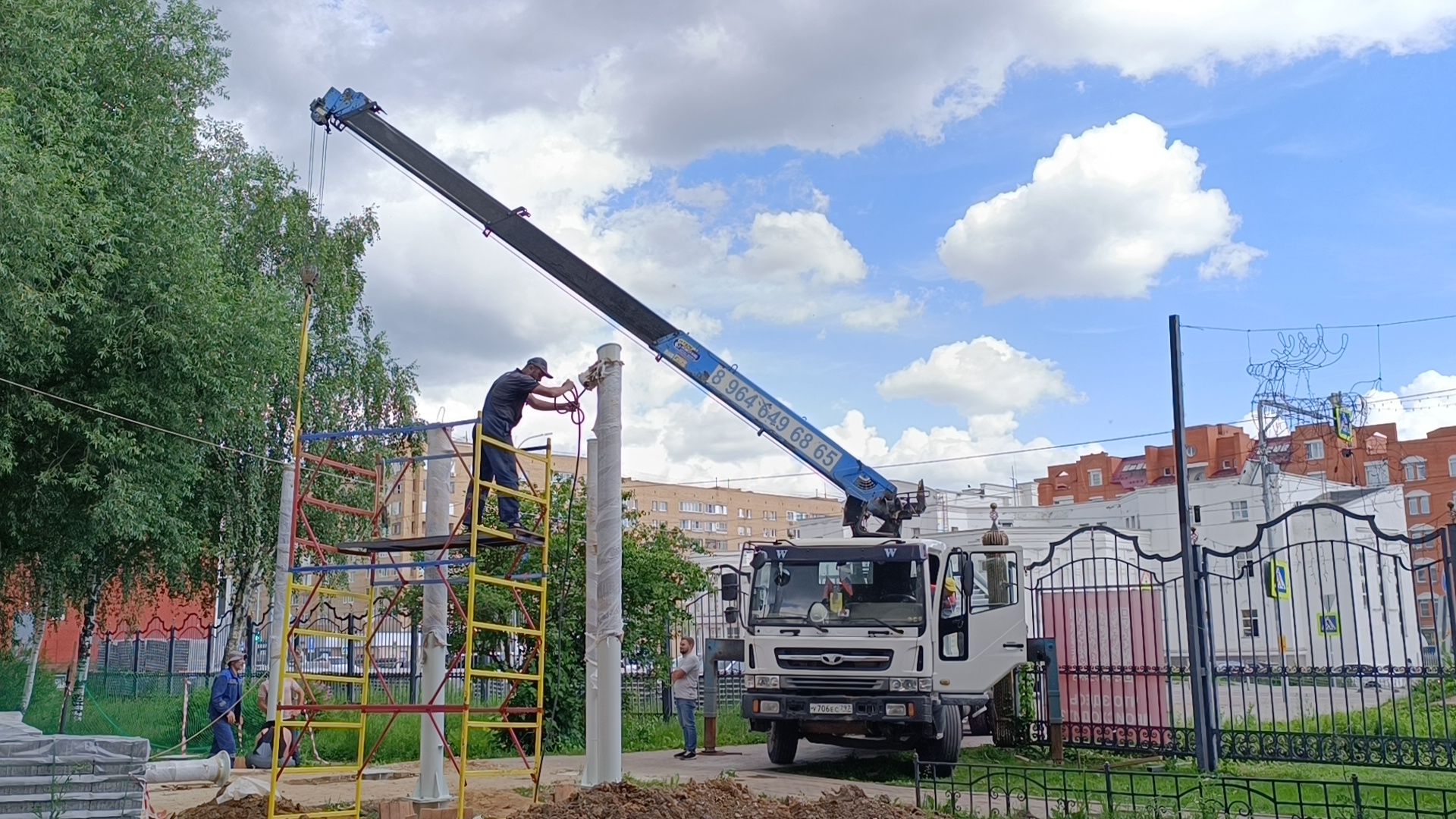 парк, реконструкция, лобня,