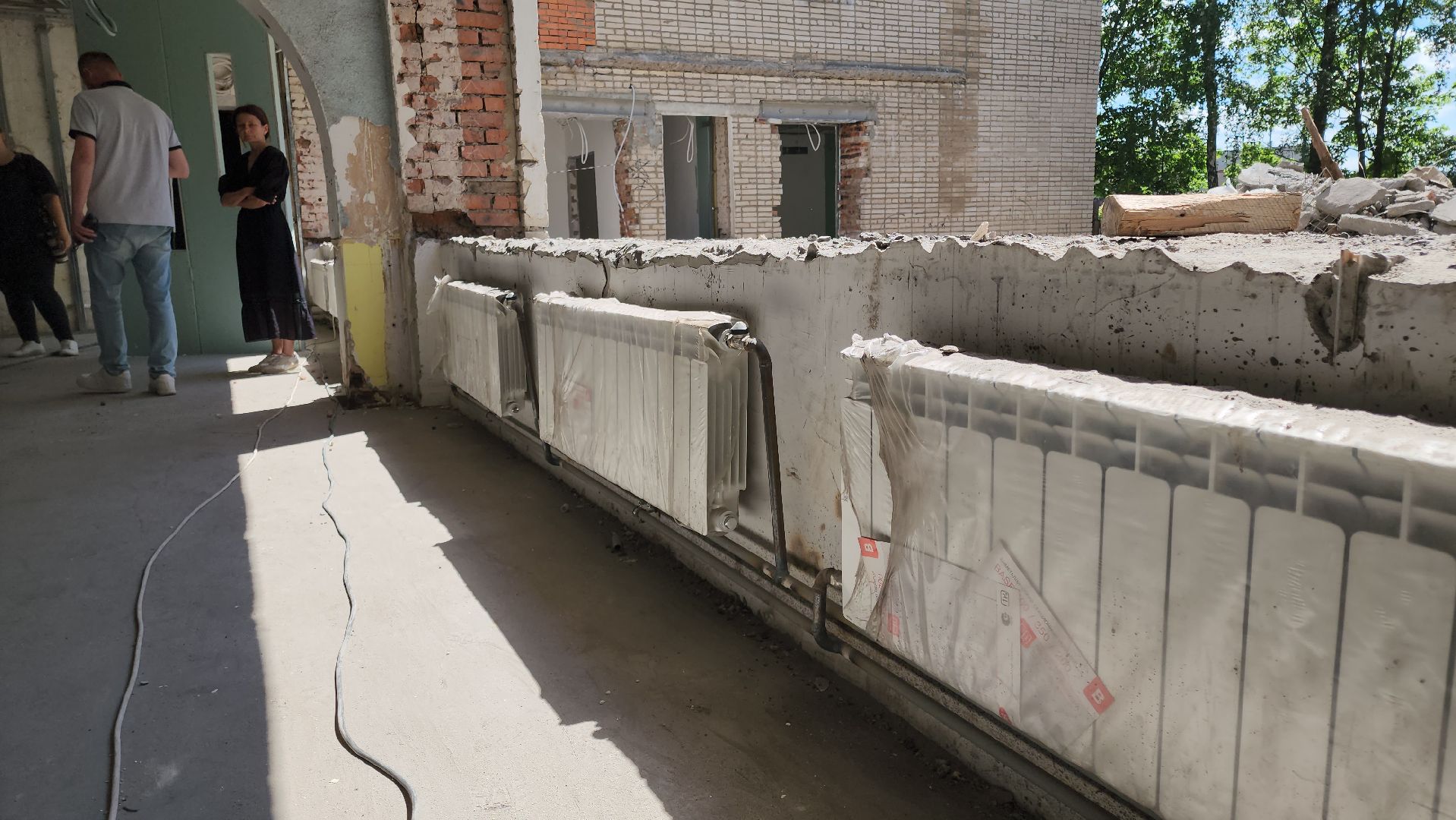 кашира, ожерелье, капитальный ремонт, детский сад, укрепление фундамента, дренаж, теплый пол, вентиляция, малые архитектурные формы,