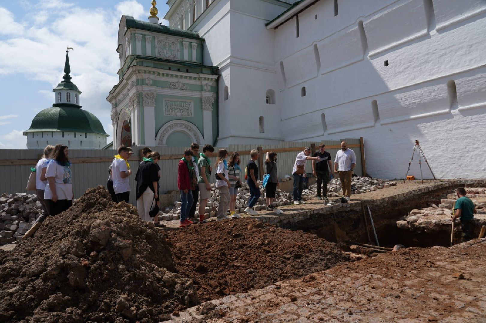 Троице-Сергиева лавра, Археология, Образование, Школьники, Умные каникулы, Археологические раскопки, Музеи, Сергиев Посад,