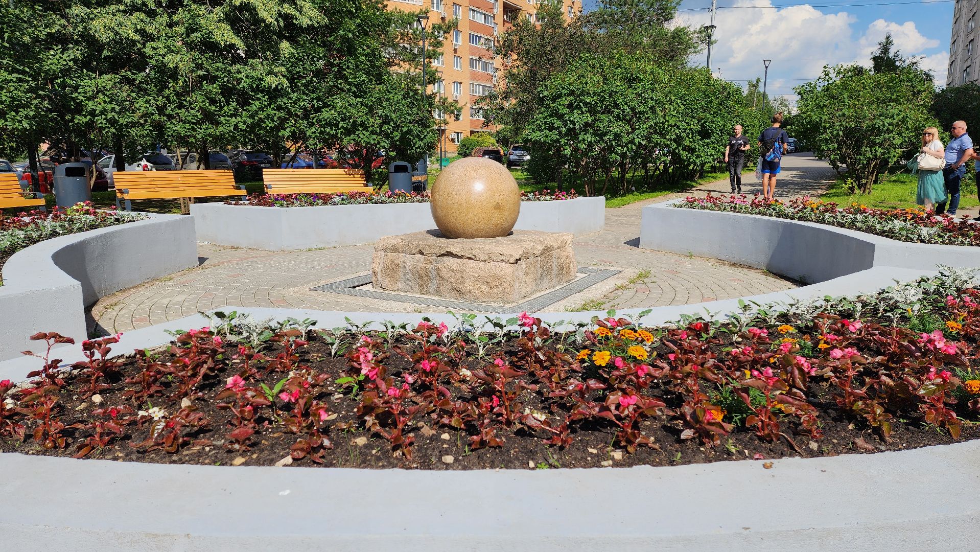 по следам выездной администрации, поручение главы, городской сквер, озеленение города,