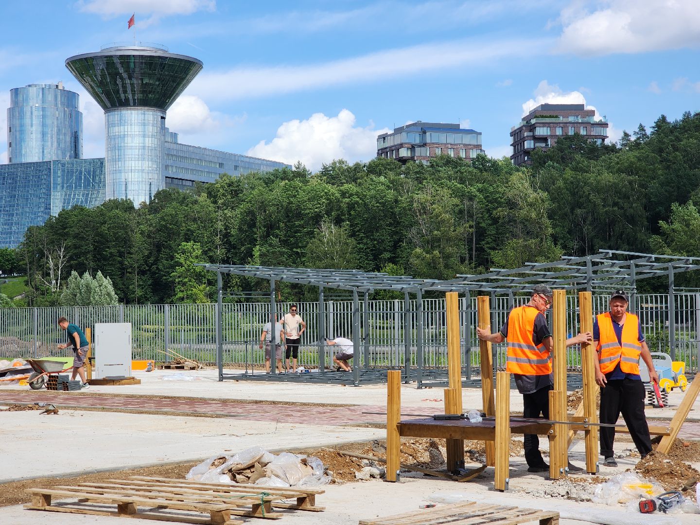 красногорск, павшинская пойма, школа, строительство,