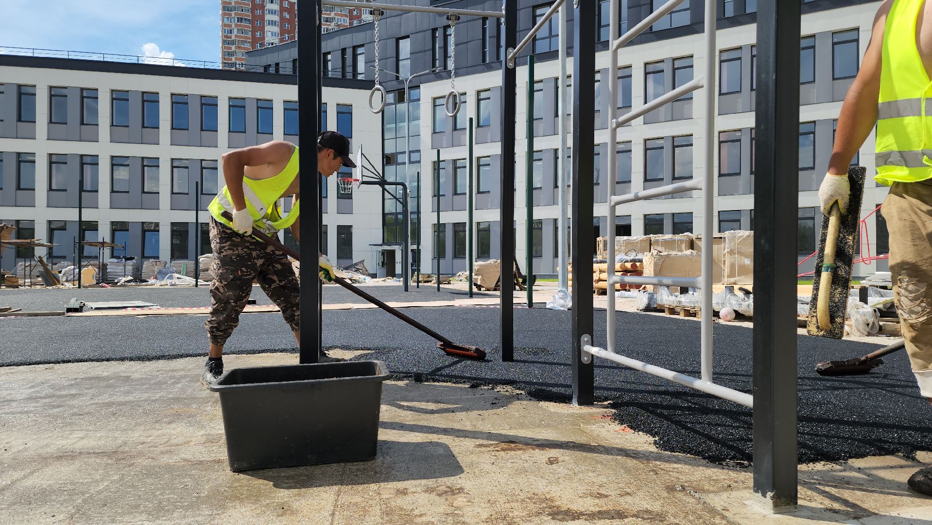 красногорск, павшинская пойма, школа, строительство,