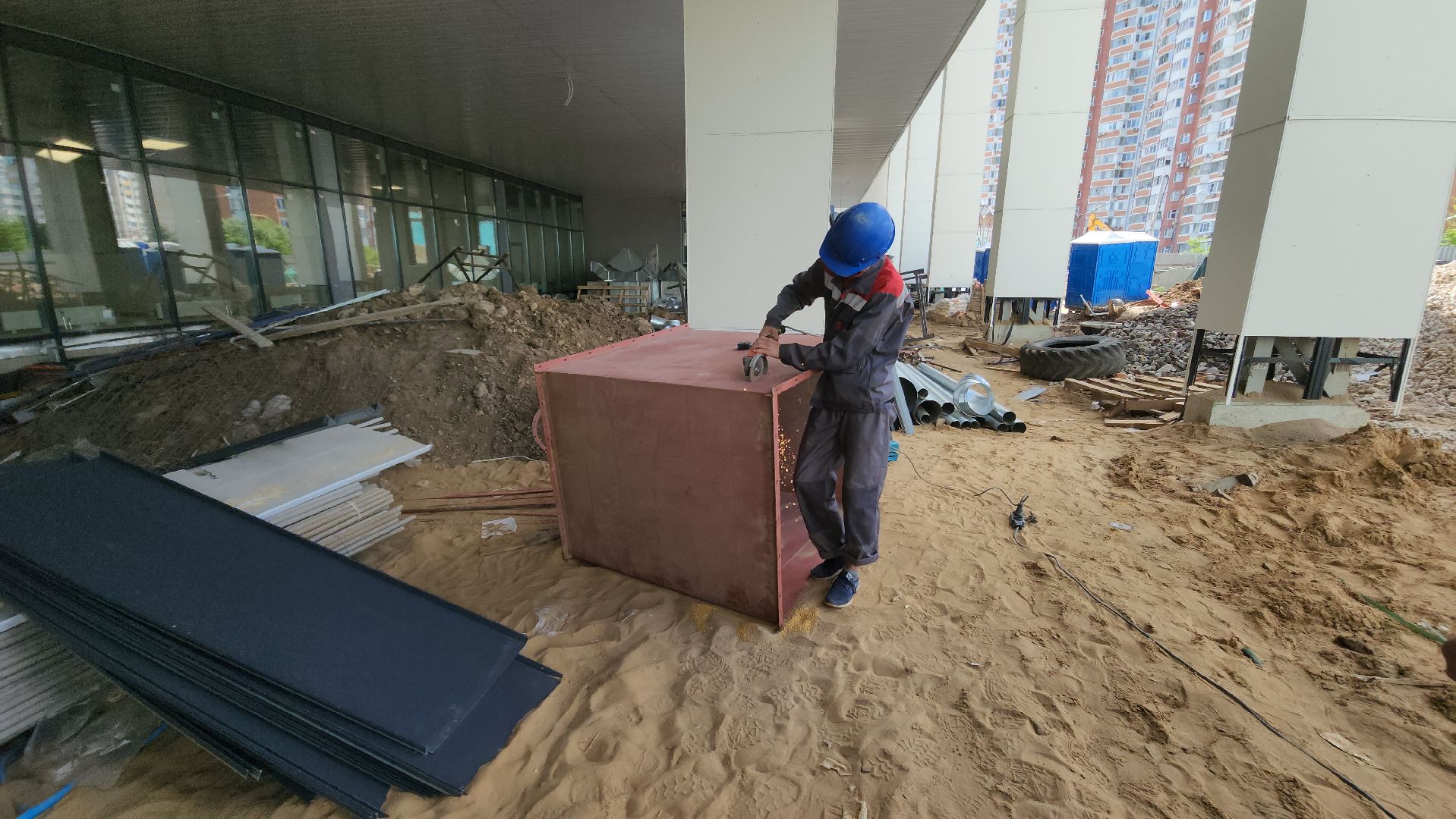 красногорск, павшинская пойма, школа, строительство,