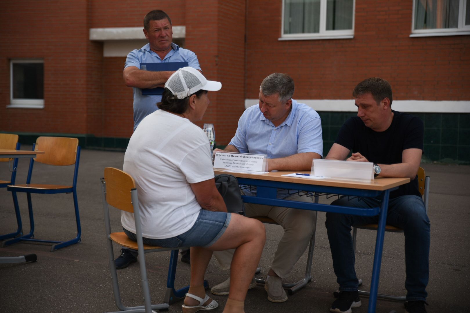 Бронницы, Выездная администрация, Тросовое ограждение, Улица Советская, Вопросы к администрации,