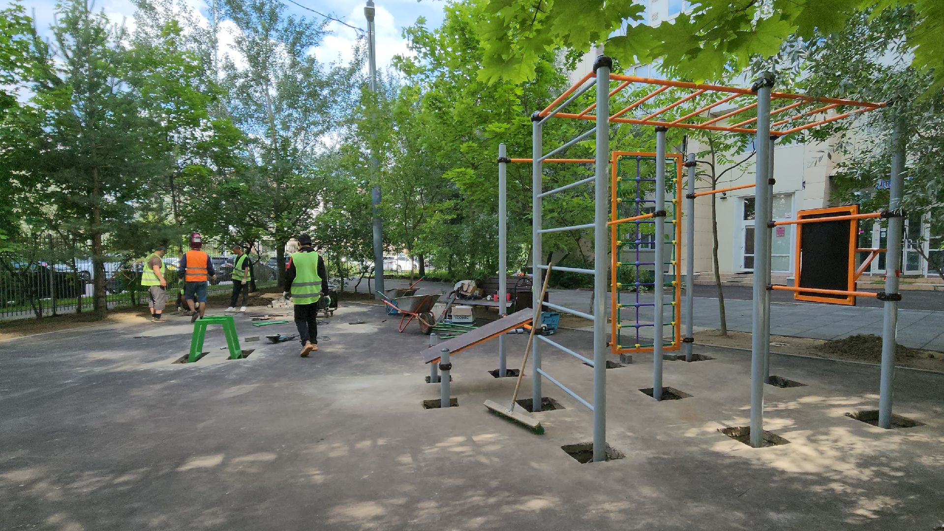 Глава Красногорска, Павшинская пойма, благоустройство дворов,