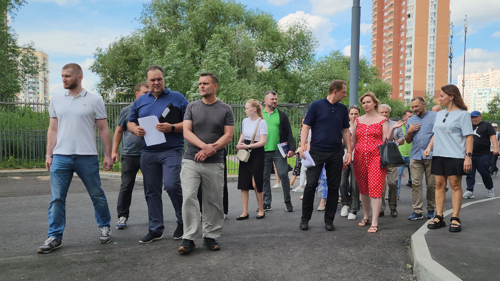 Глава Красногорска, Павшинская пойма, благоустройство дворов,