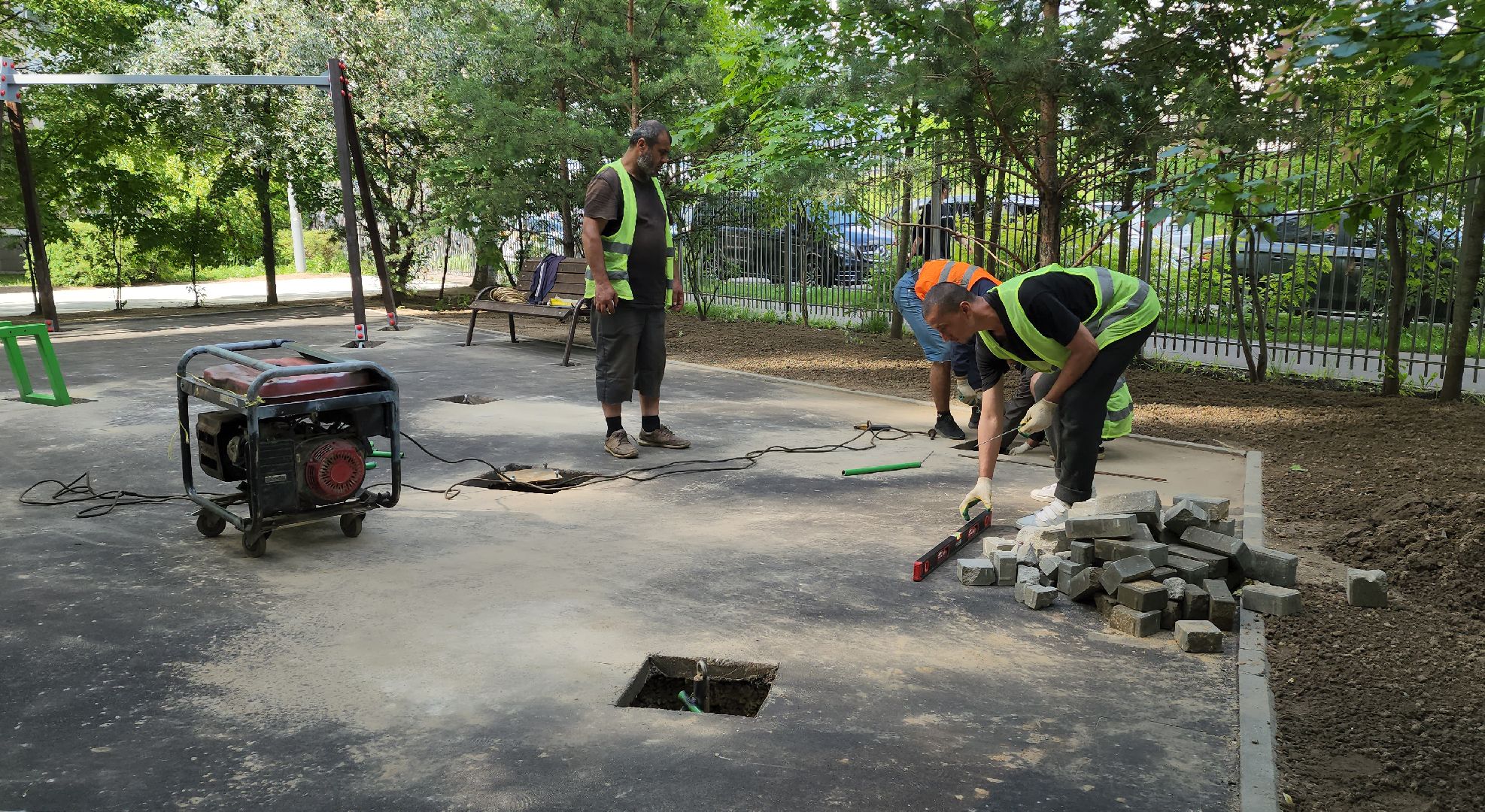 Глава Красногорска, Павшинская пойма, благоустройство дворов,