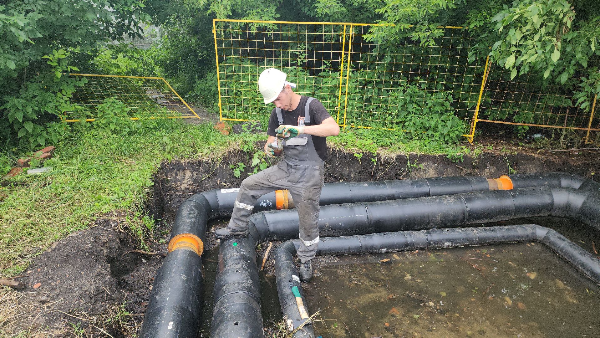 шатура, замена трубопровода, замена труб отопления, жкх, жкх и благоустройство, жкх подмосковье, шатурская грэс,