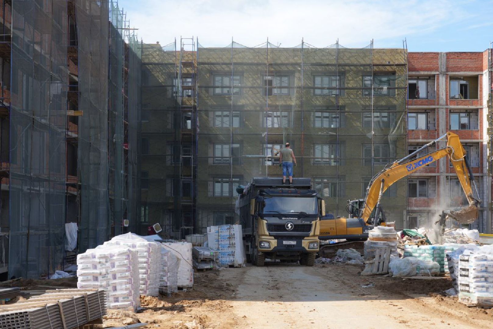 Переселения из аварийного жилья, Стройка, Краснозаводск, ЖКХ, Газпром теплоэнерго МО, Тепло, Сети,