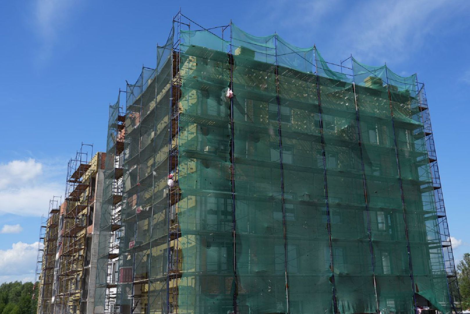 Переселения из аварийного жилья, Стройка, Краснозаводск, ЖКХ, Газпром теплоэнерго МО, Тепло, Сети,