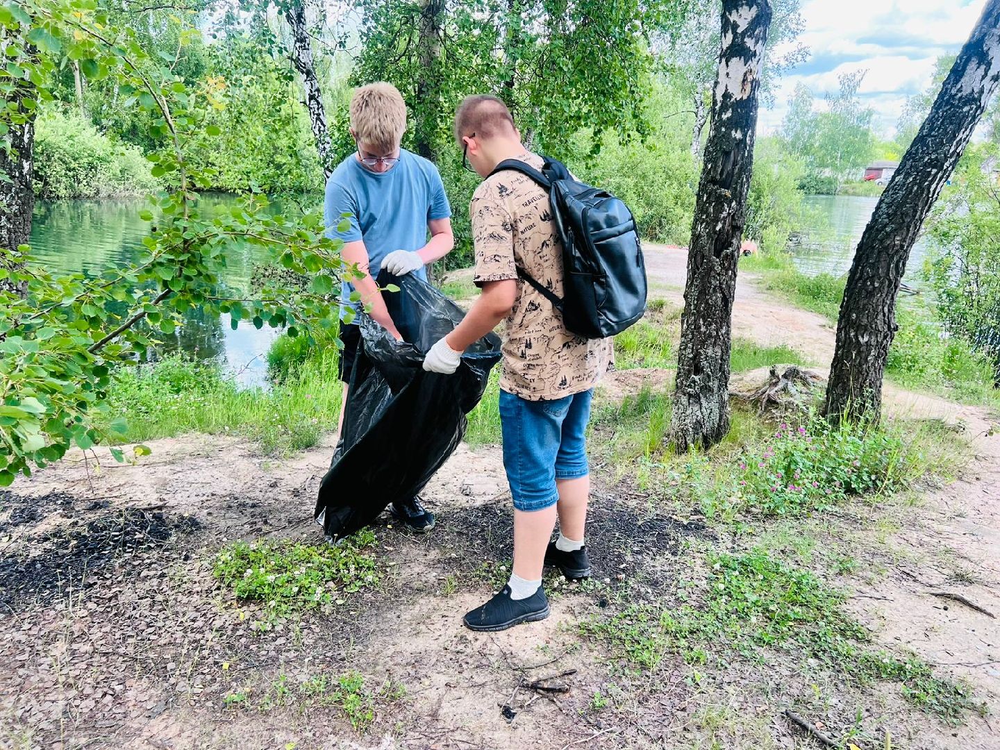серпухов, улица пионерская, чистые берега, экология, летний трудовой лагерь,