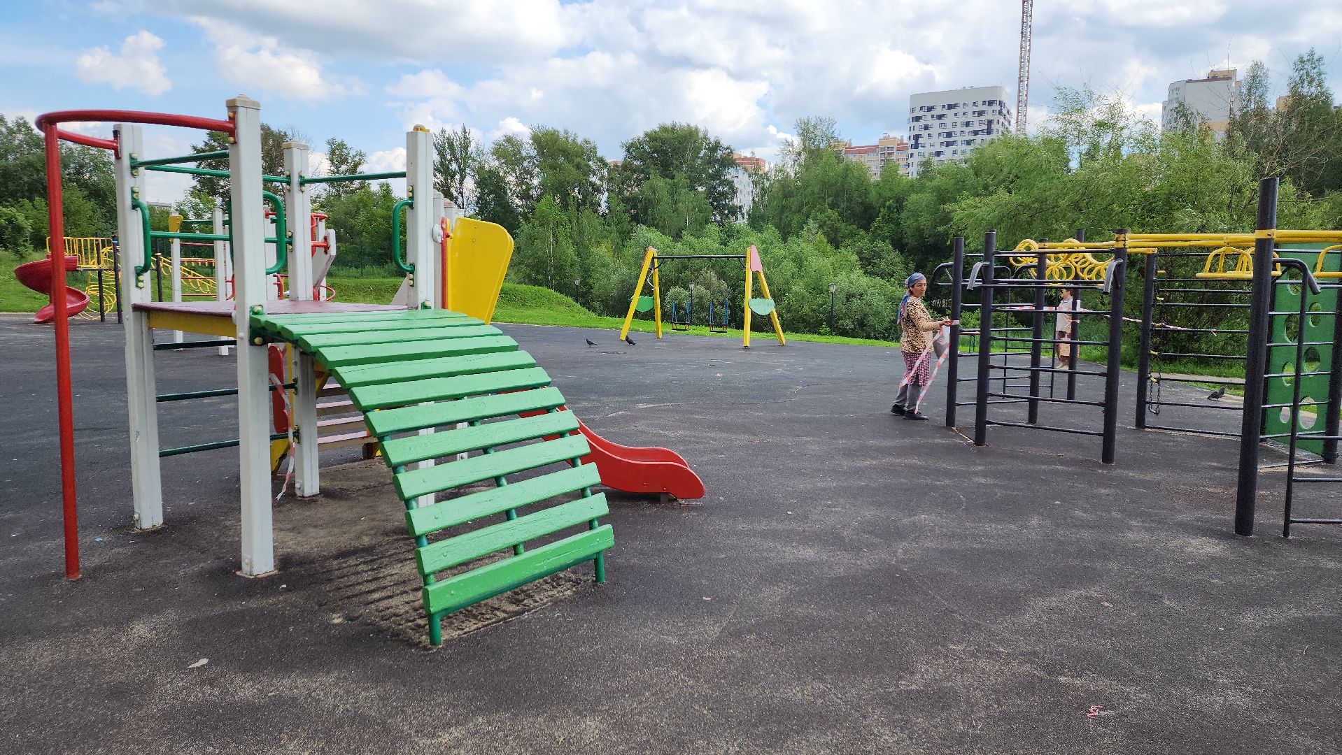 ивантеевка, детская площадка, ремонт, ремонт детских площадок, благоустройсво, зона отдыха,