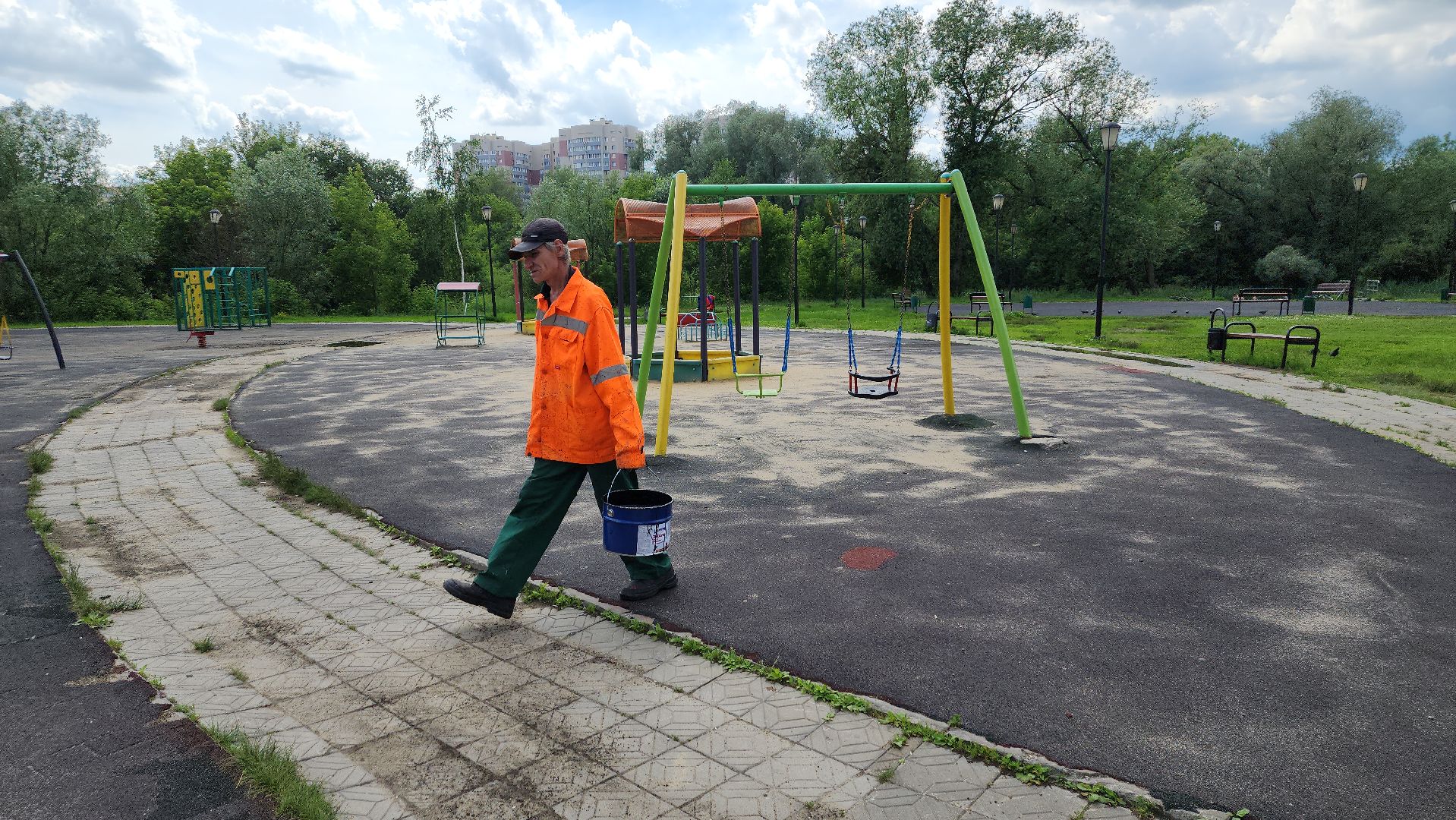 ивантеевка, детская площадка, ремонт, ремонт детских площадок, благоустройсво, зона отдыха,
