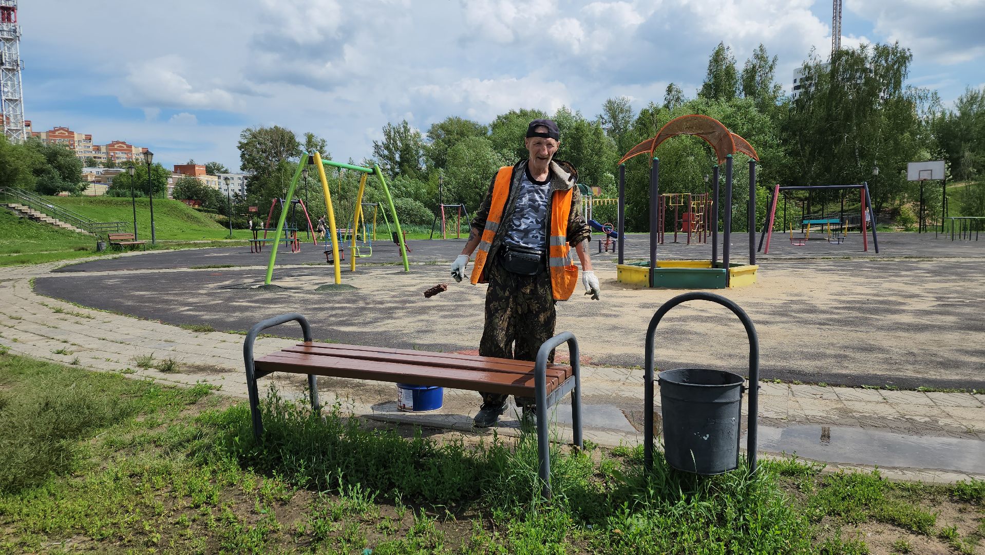 ивантеевка, детская площадка, ремонт, ремонт детских площадок, благоустройсво, зона отдыха,