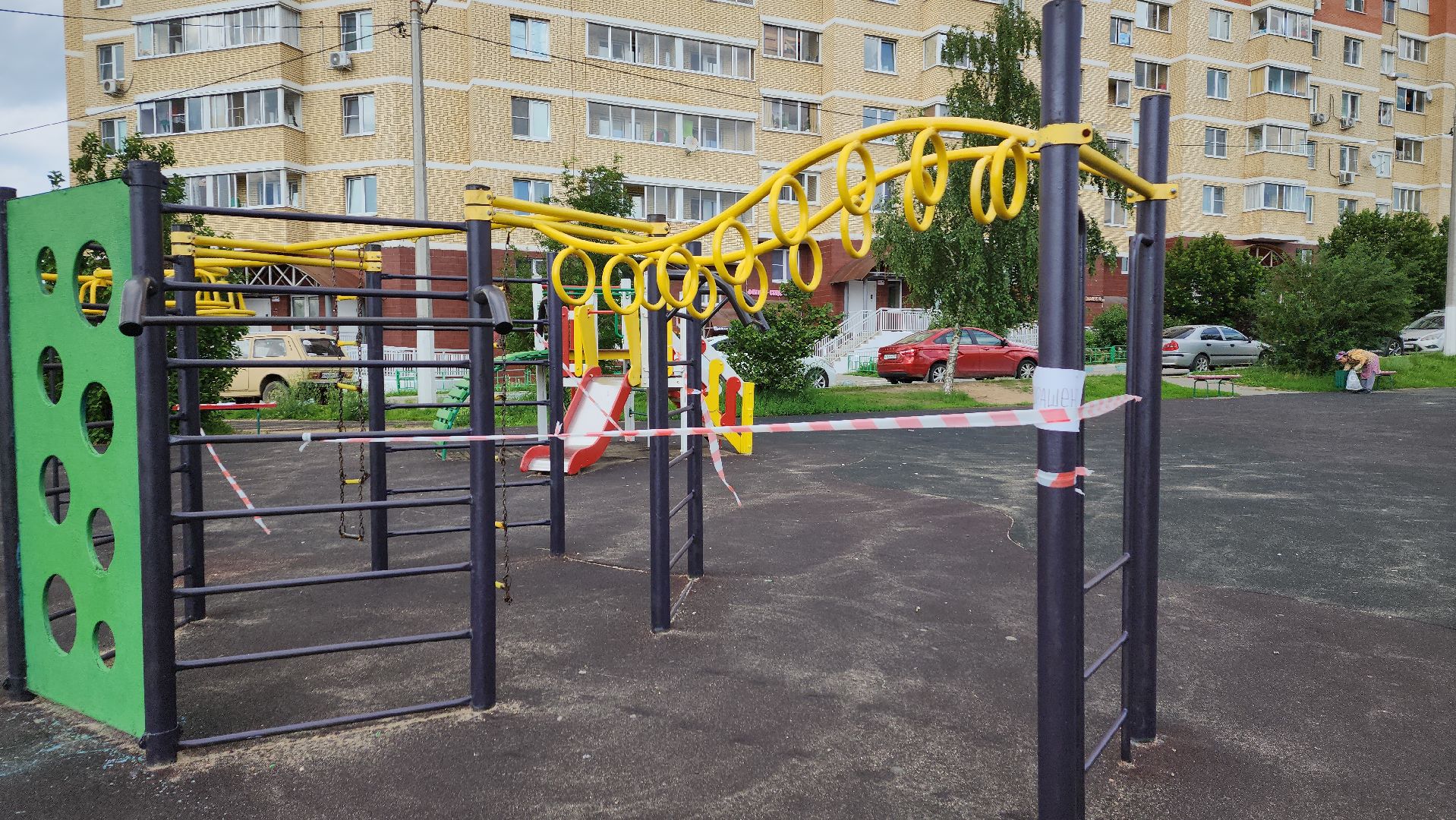 ивантеевка, детская площадка, ремонт, ремонт детских площадок, благоустройсво, зона отдыха,