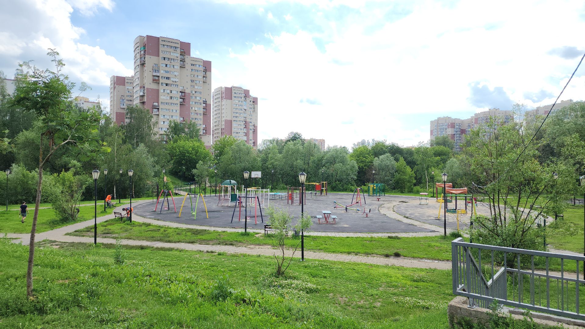 ивантеевка, детская площадка, ремонт, ремонт детских площадок, благоустройсво, зона отдыха,