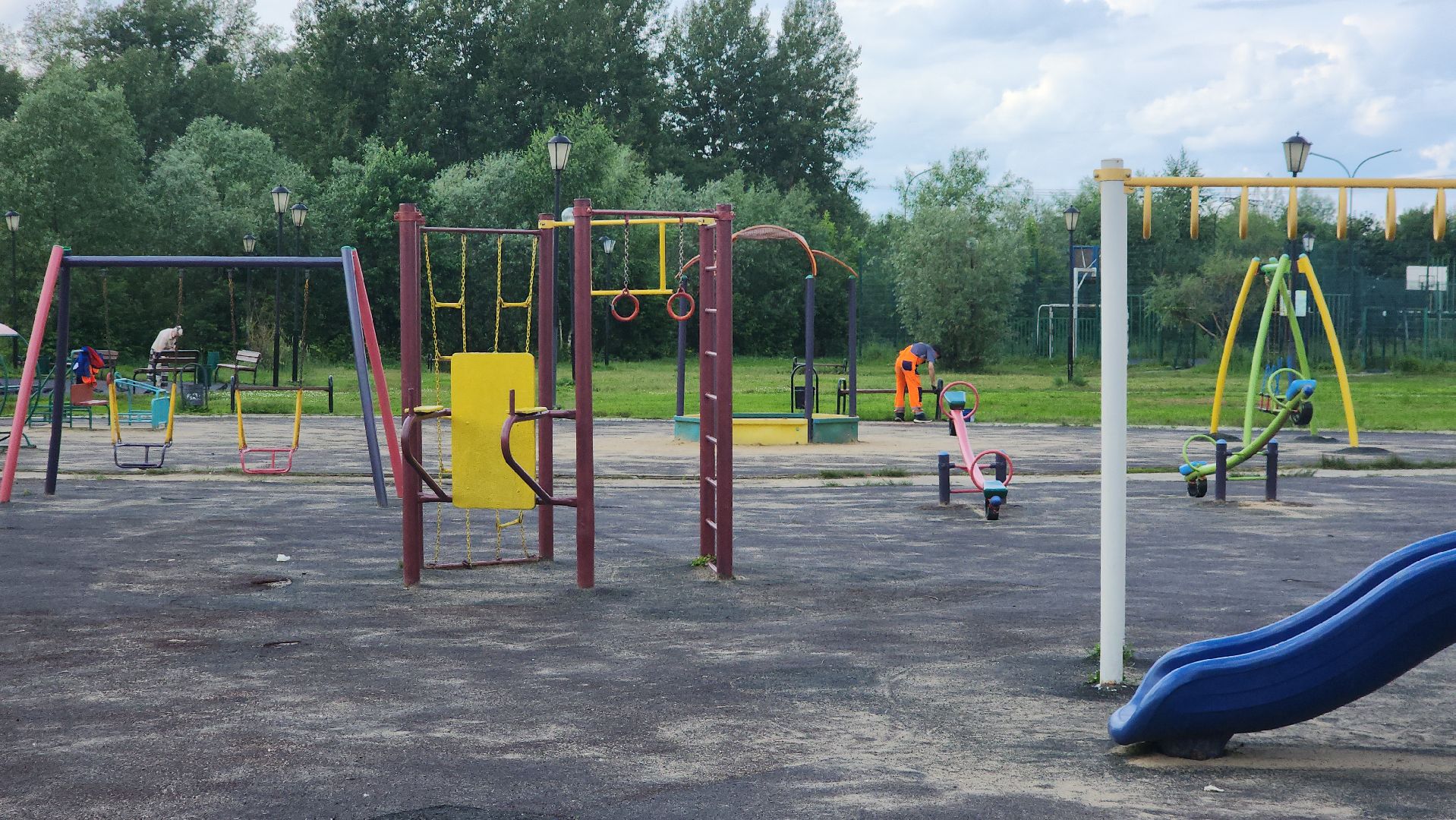 ивантеевка, детская площадка, ремонт, ремонт детских площадок, благоустройсво, зона отдыха,
