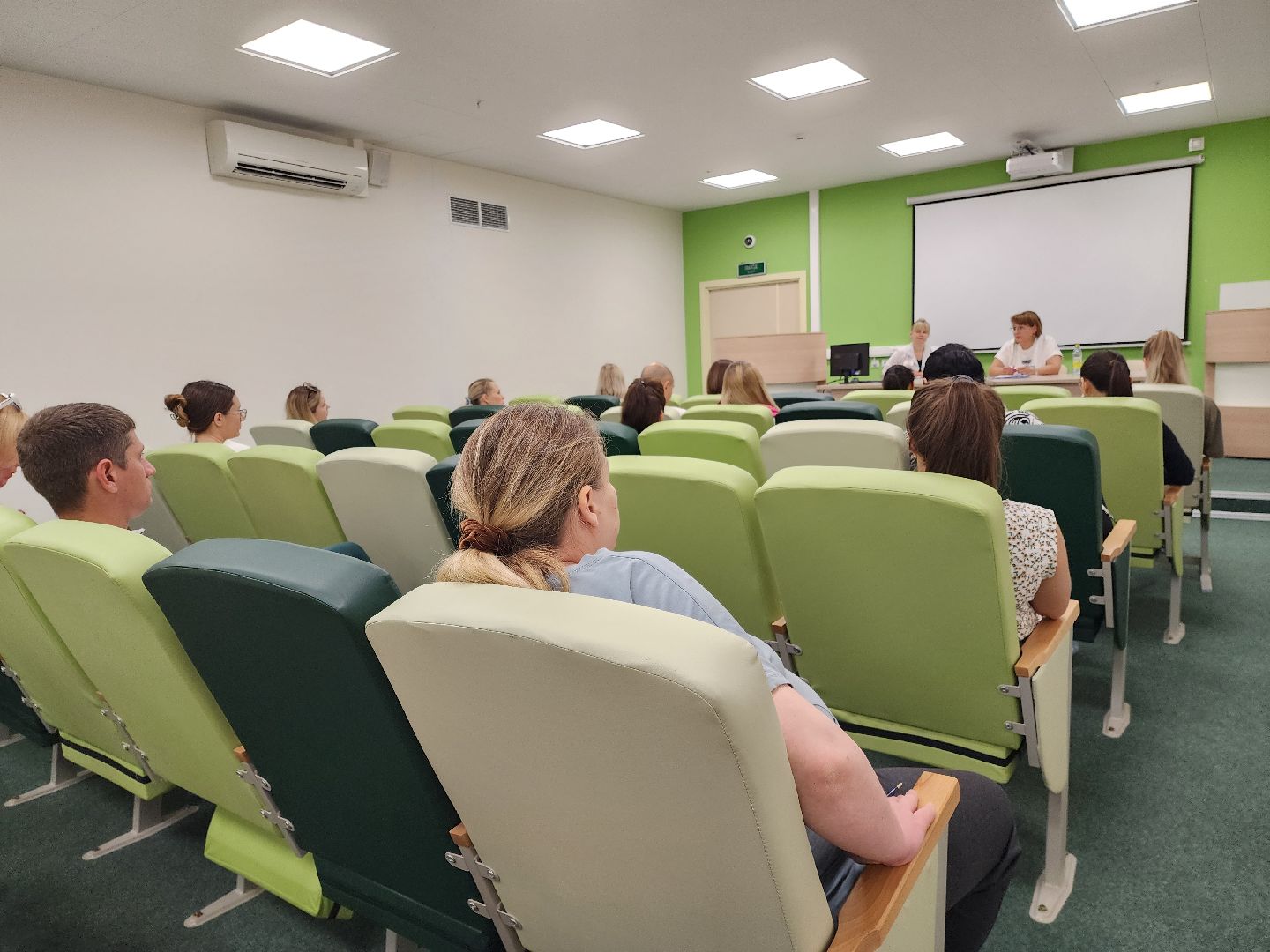 раменское, медицина, центр материнства и детства, школа матерей, занятие по теме соцподдержки,