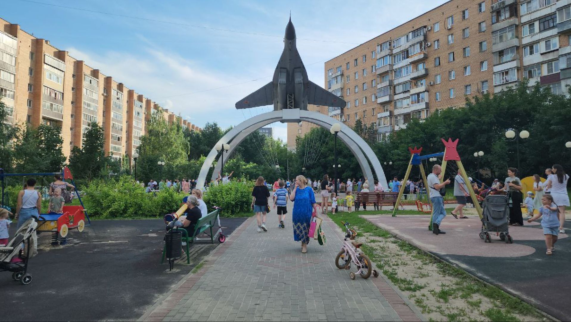 люберцы, выездная администрация, управляющая компания, просьба жителей, тротуары,