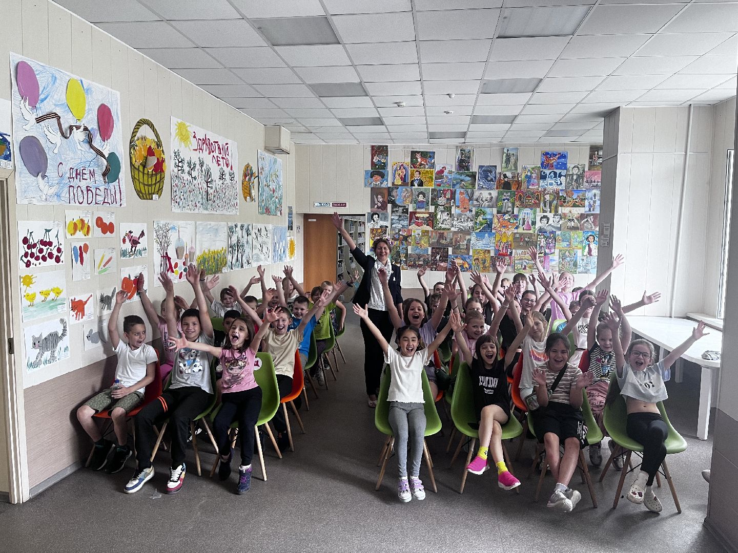 эко, дети, урок безопасности, библиотека,