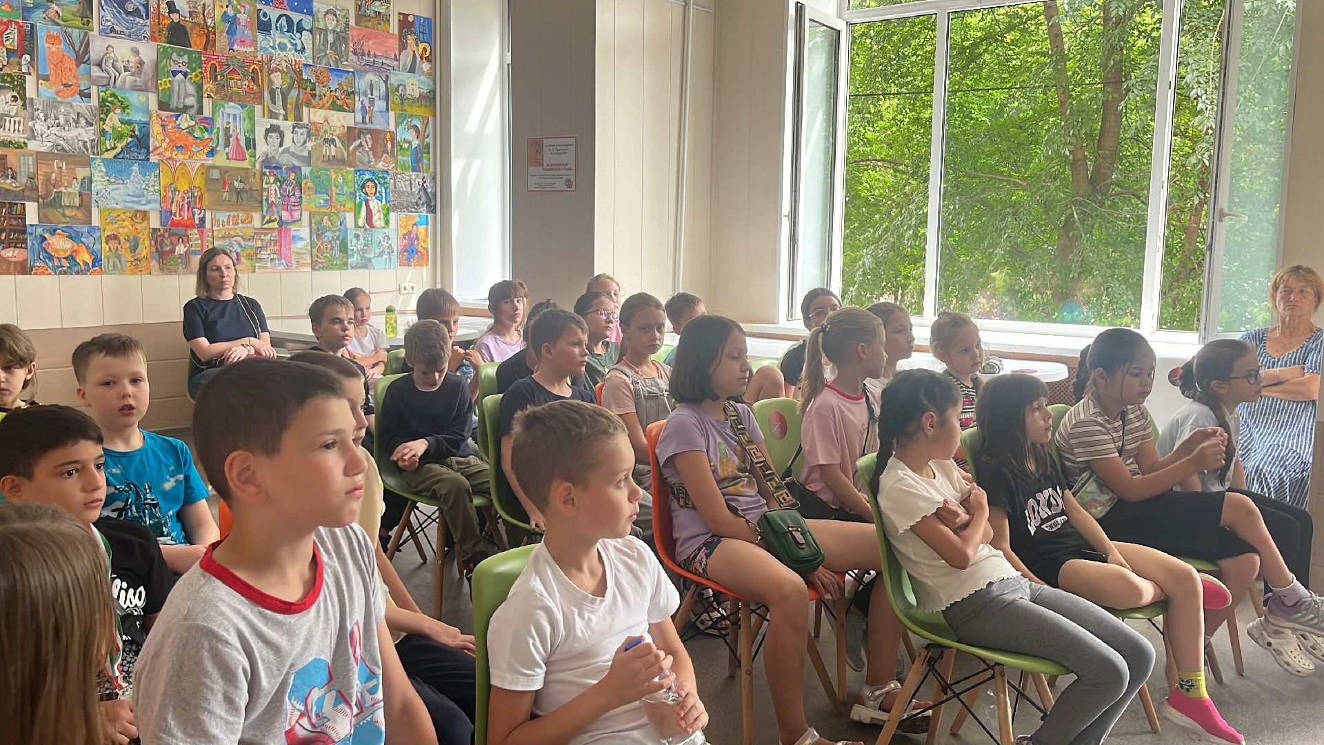 эко, дети, урок безопасности, библиотека,