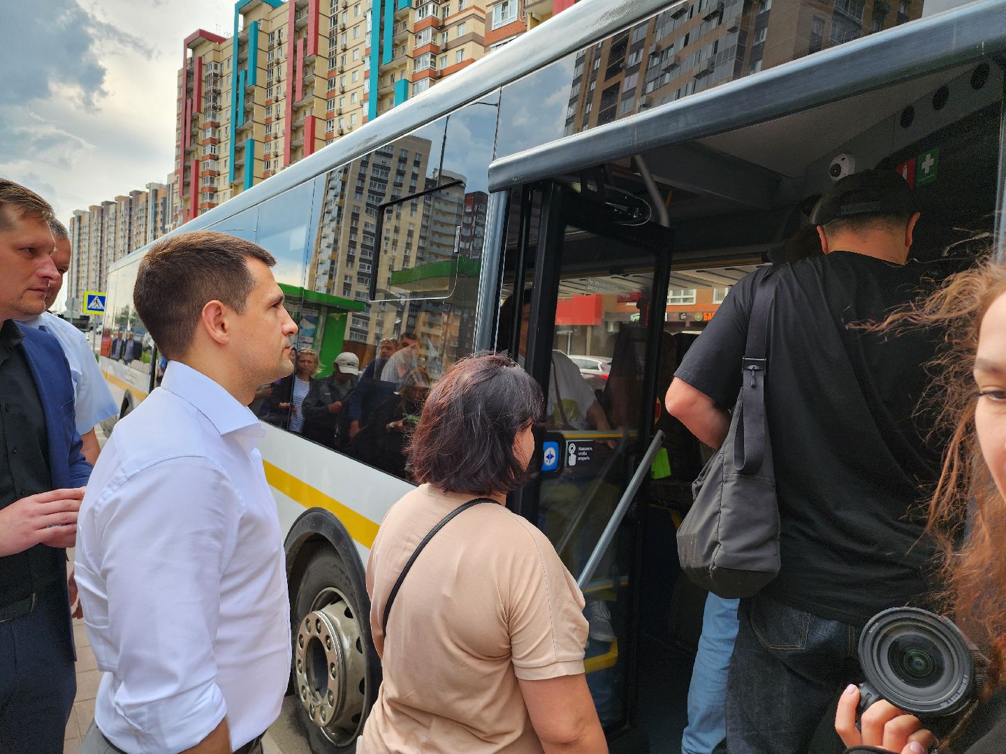 Транспорт, новые автобусы, Ленинский городской округ, жк пригород лесное,