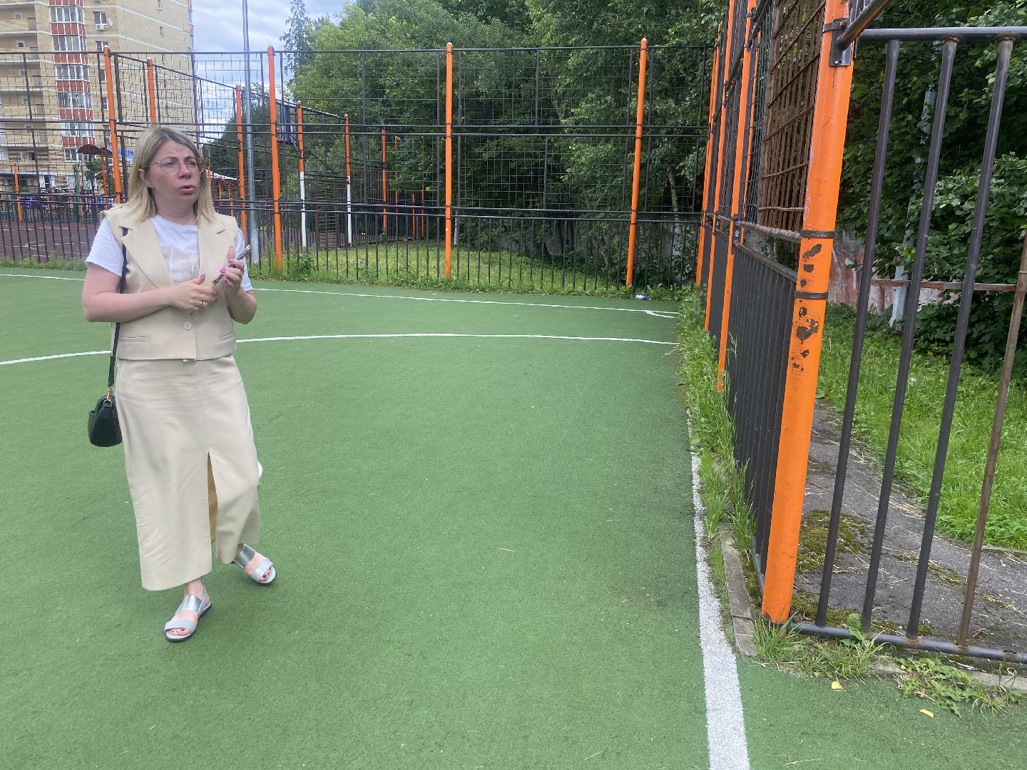 власиха мкр школьный, обход территории власиха, спортплощадка власиха, содержание территории, обращения жителей,