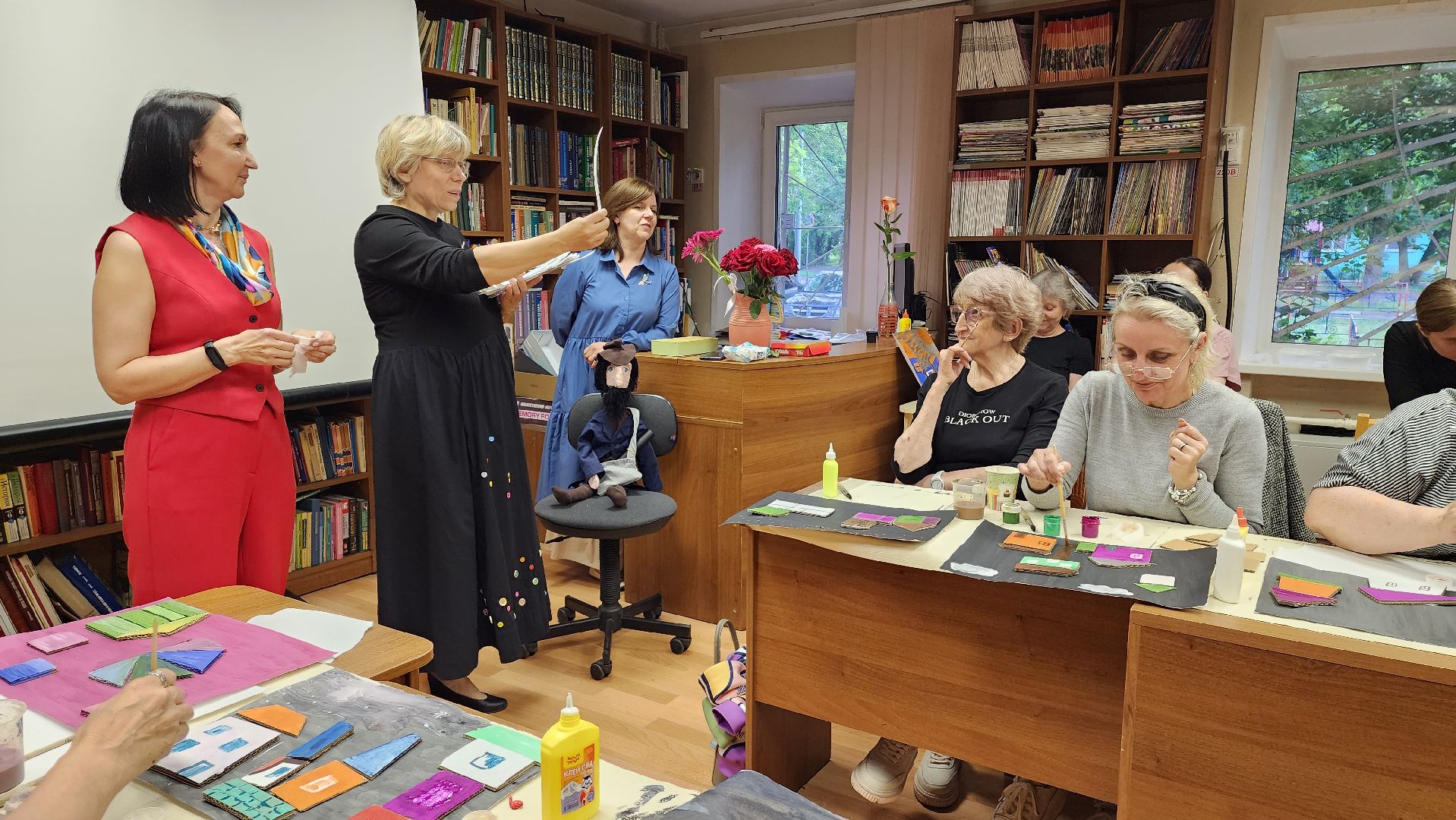 Лобня, детская библиотека, Мастер-класс,