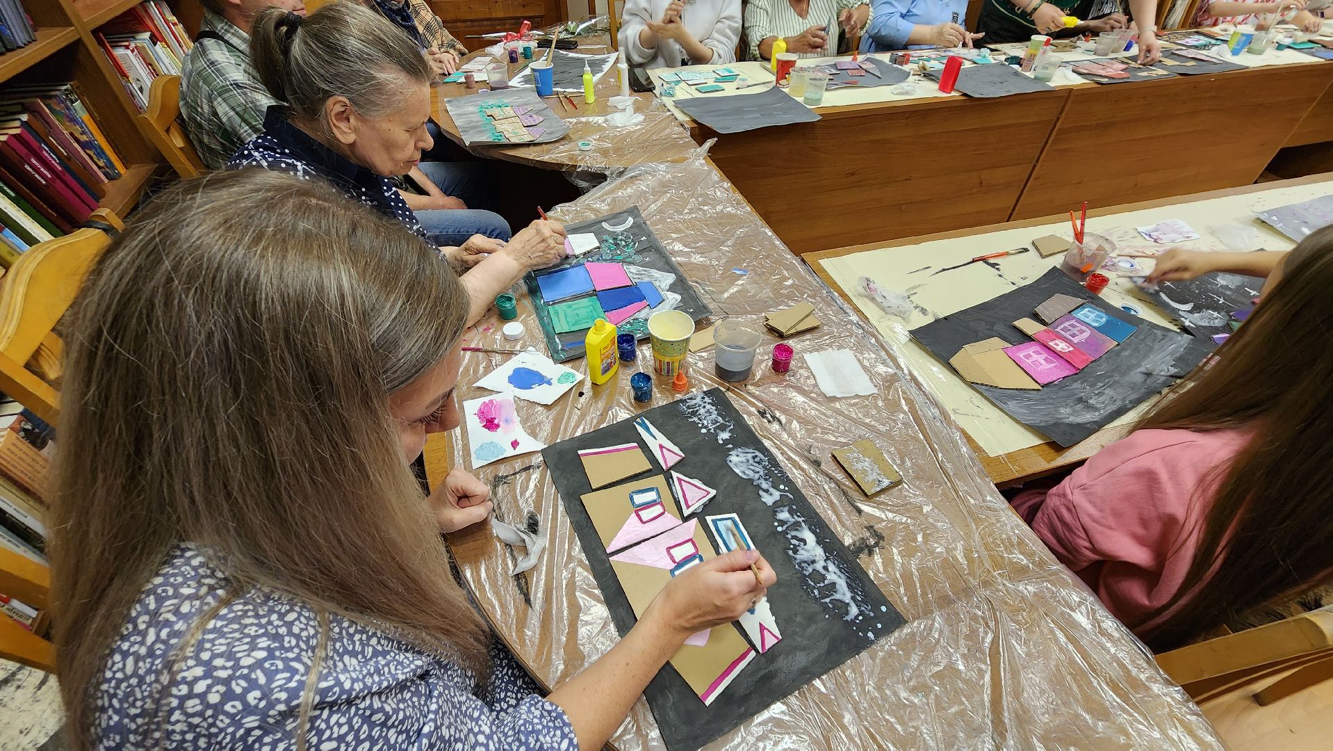 Лобня, детская библиотека, Мастер-класс,