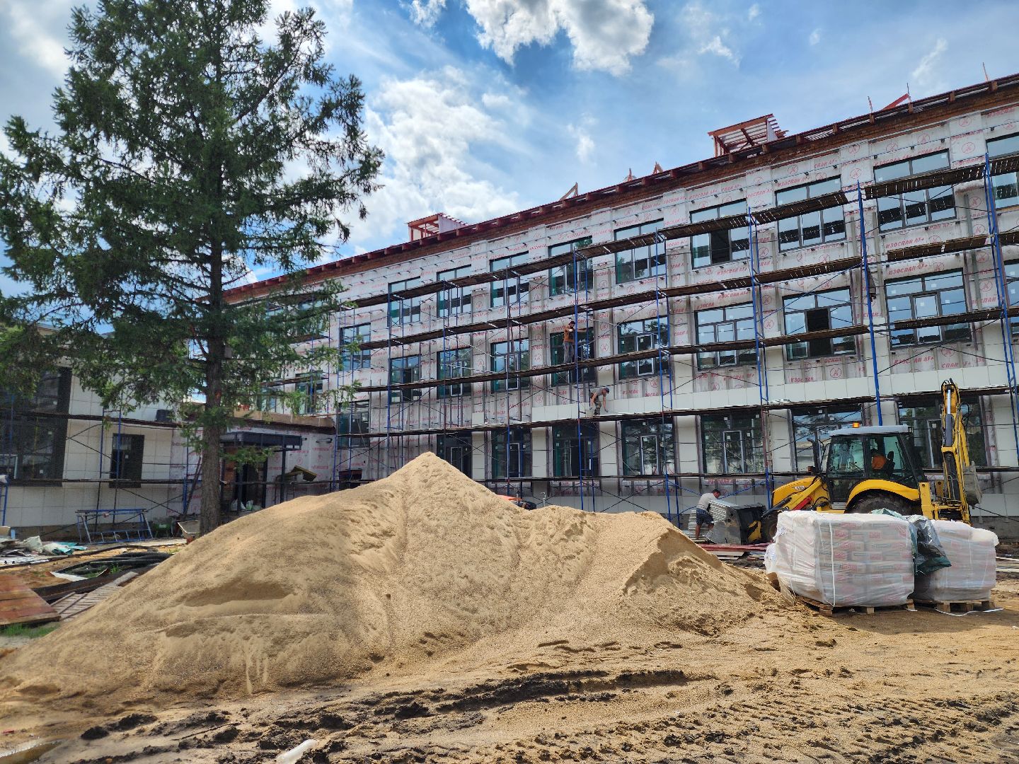 школа, ремонт, строительство, центр образования, ремонт школы, ногинск,