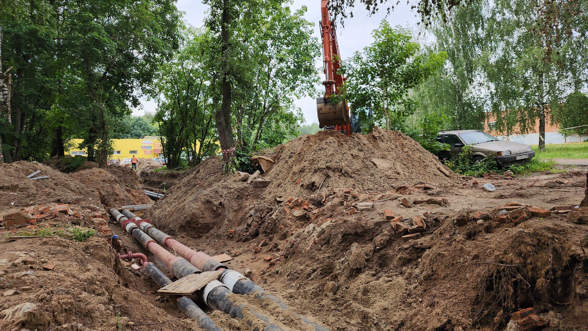жкх, теплоснабжение, отопление, Лосино-Петровский, капремонт теплосетей,