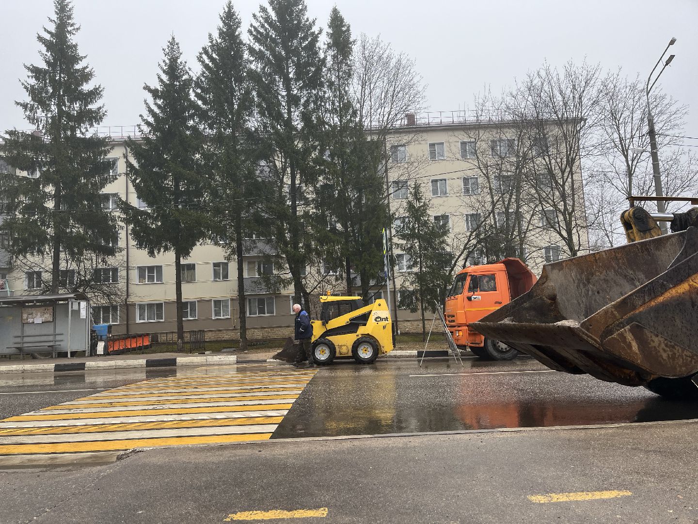 Шаховская, уборка, уборка улиц