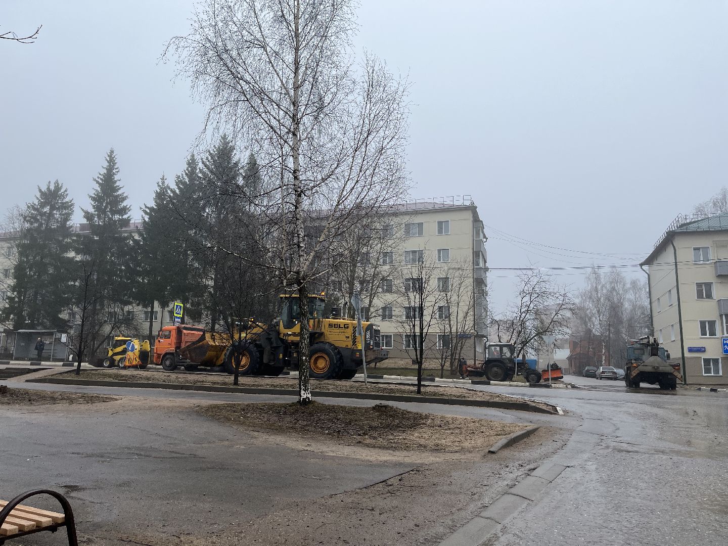 Шаховская, уборка, уборка улиц